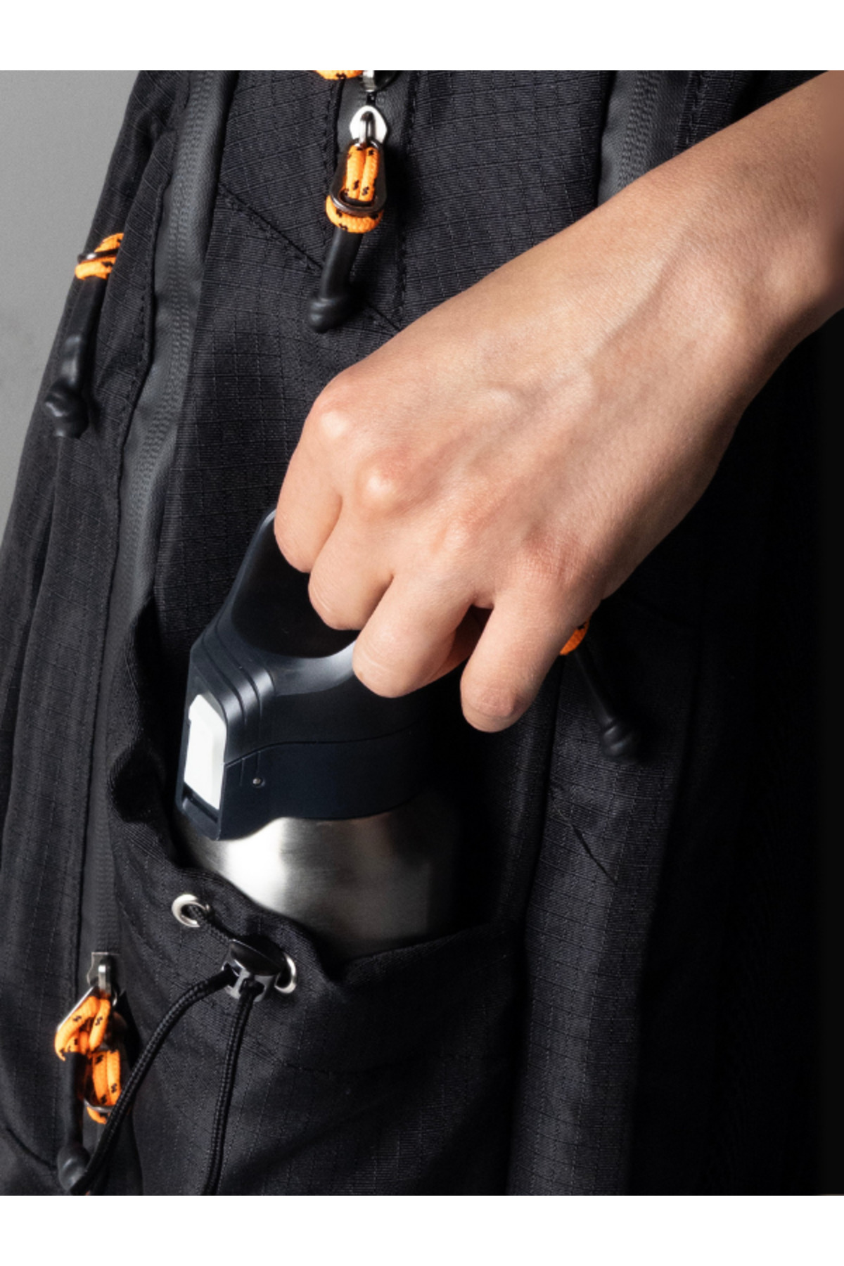 KraftCover  All City Backpack Su İtici Sırt Çantası - Laptop Bölmeli Su İtici Fermuar & Ripstop Kumaş - Görsel 7