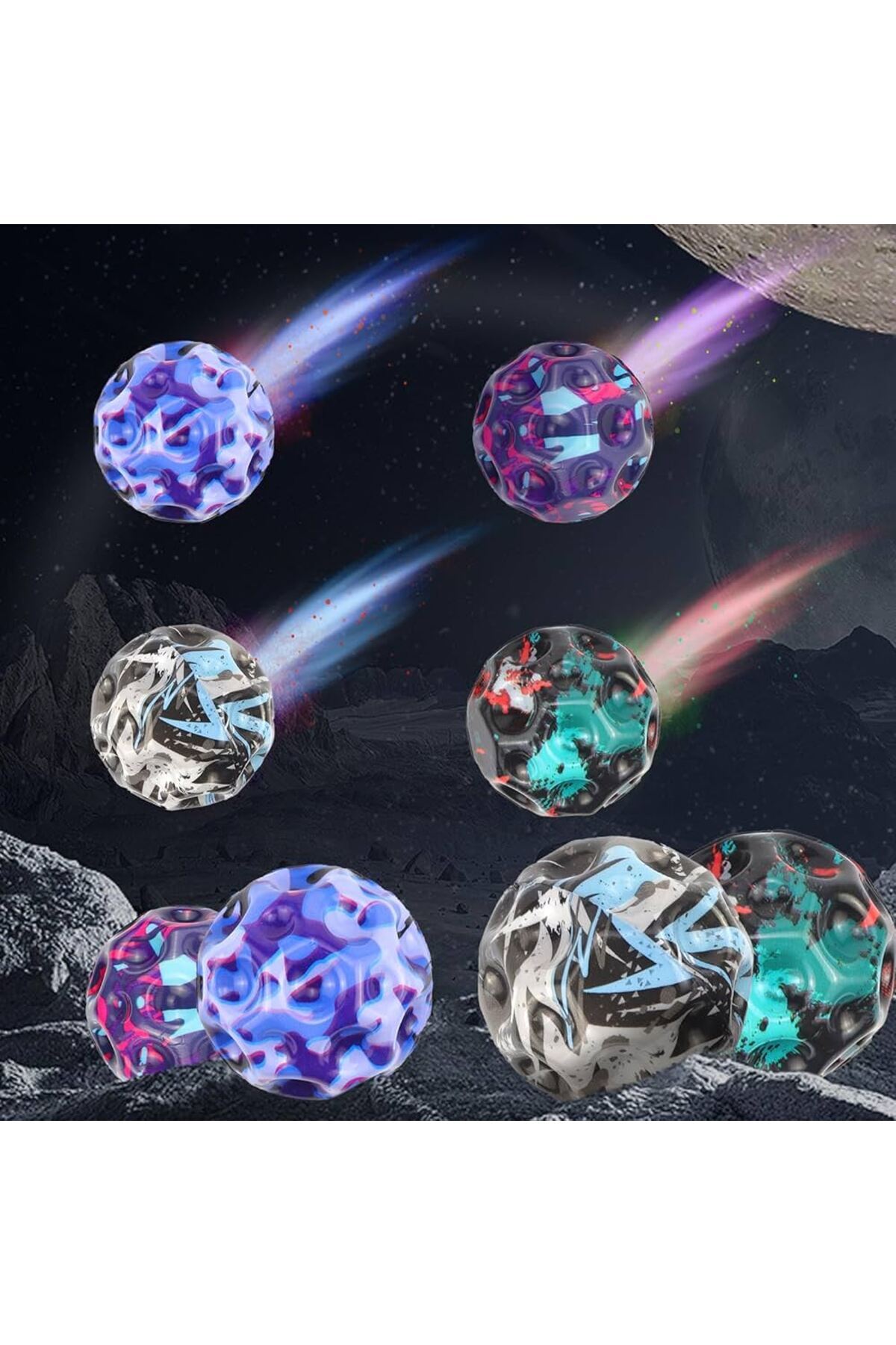 CN IŞIKLI UZAY TOPU ZIPLAYAN TOP