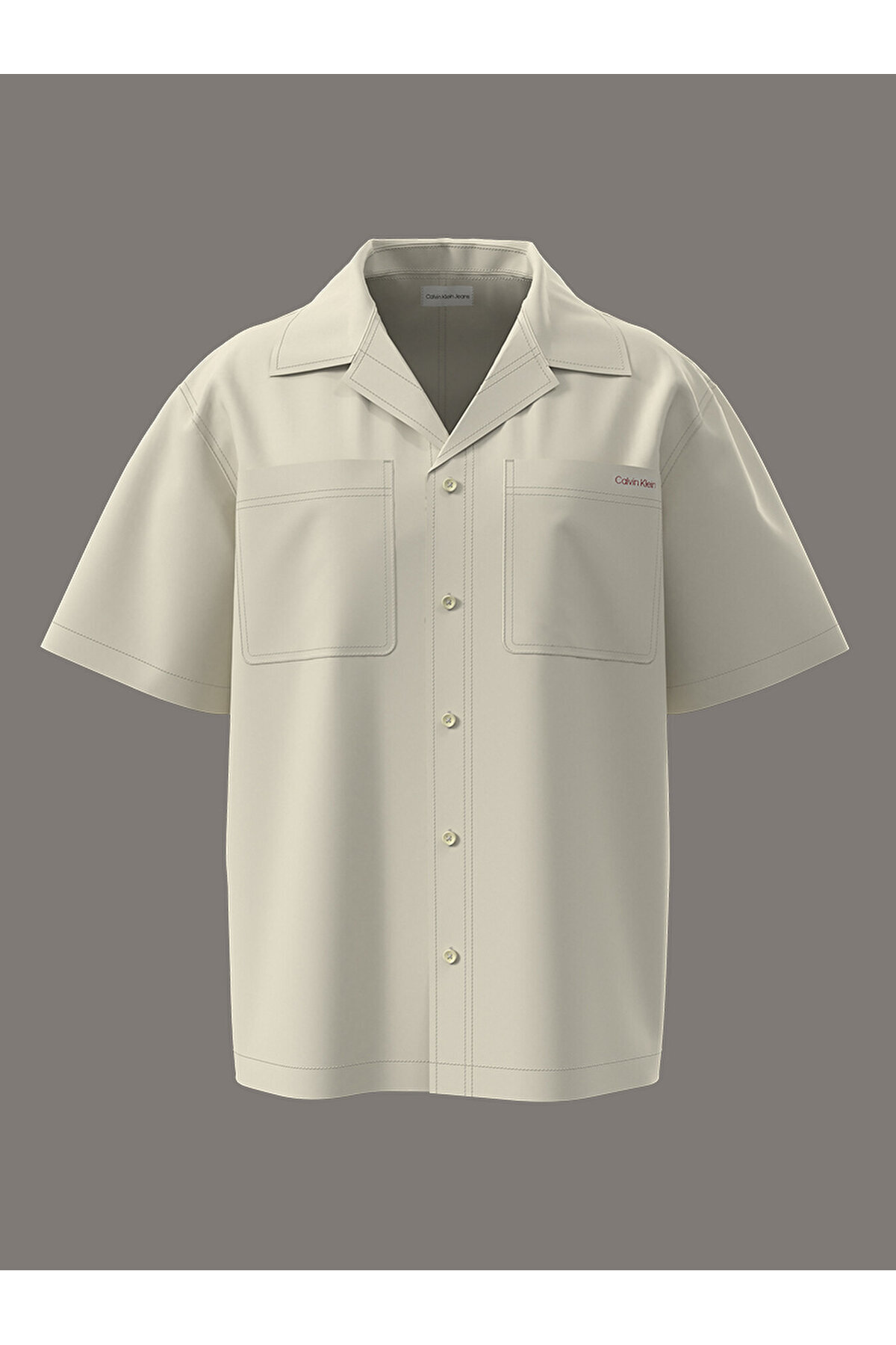 کلوین کلاین پیراهن جین مردانه طرح استخوان شسته شده