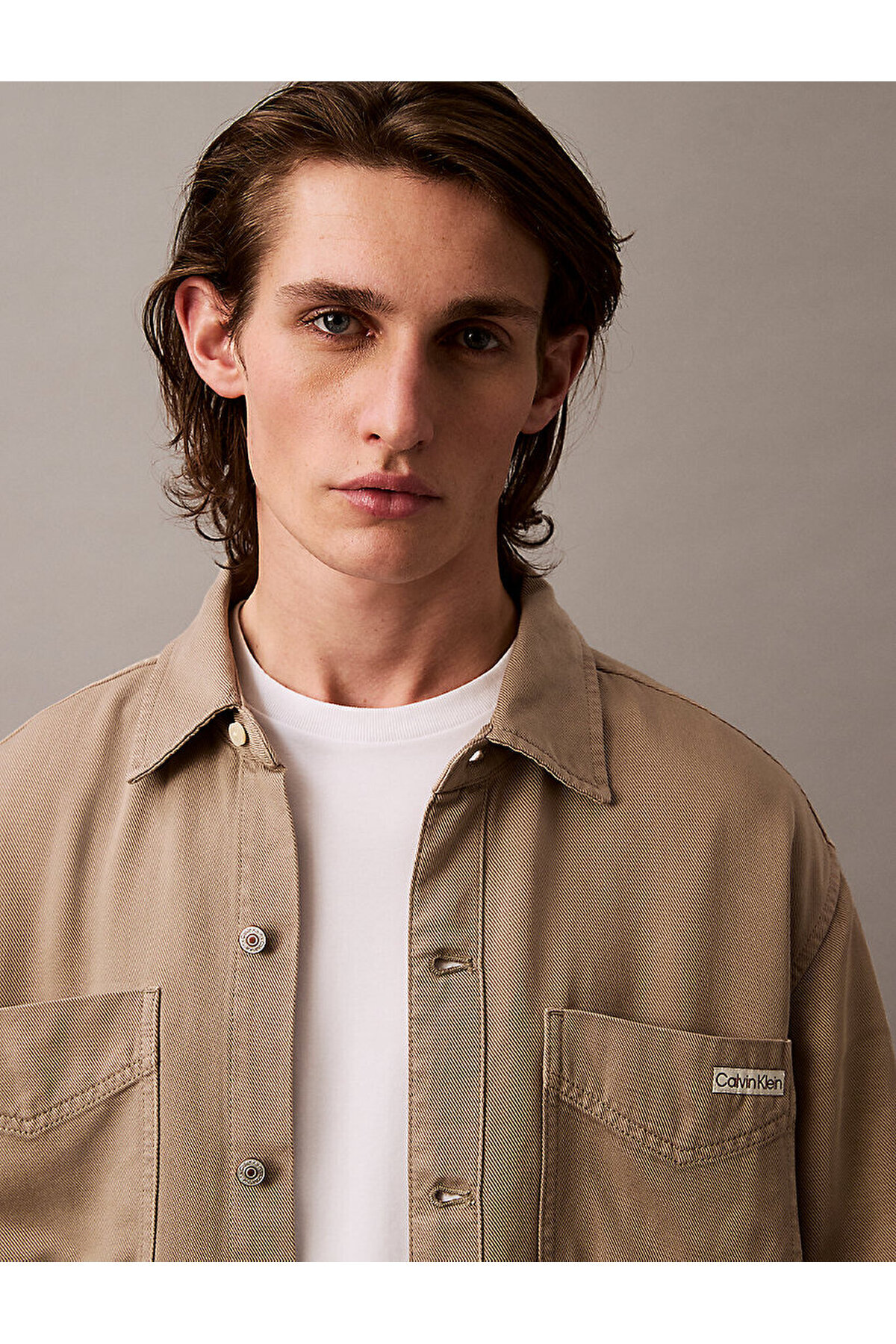 کلوین کلاین پیراهن مردانه نرم و رنگ شده