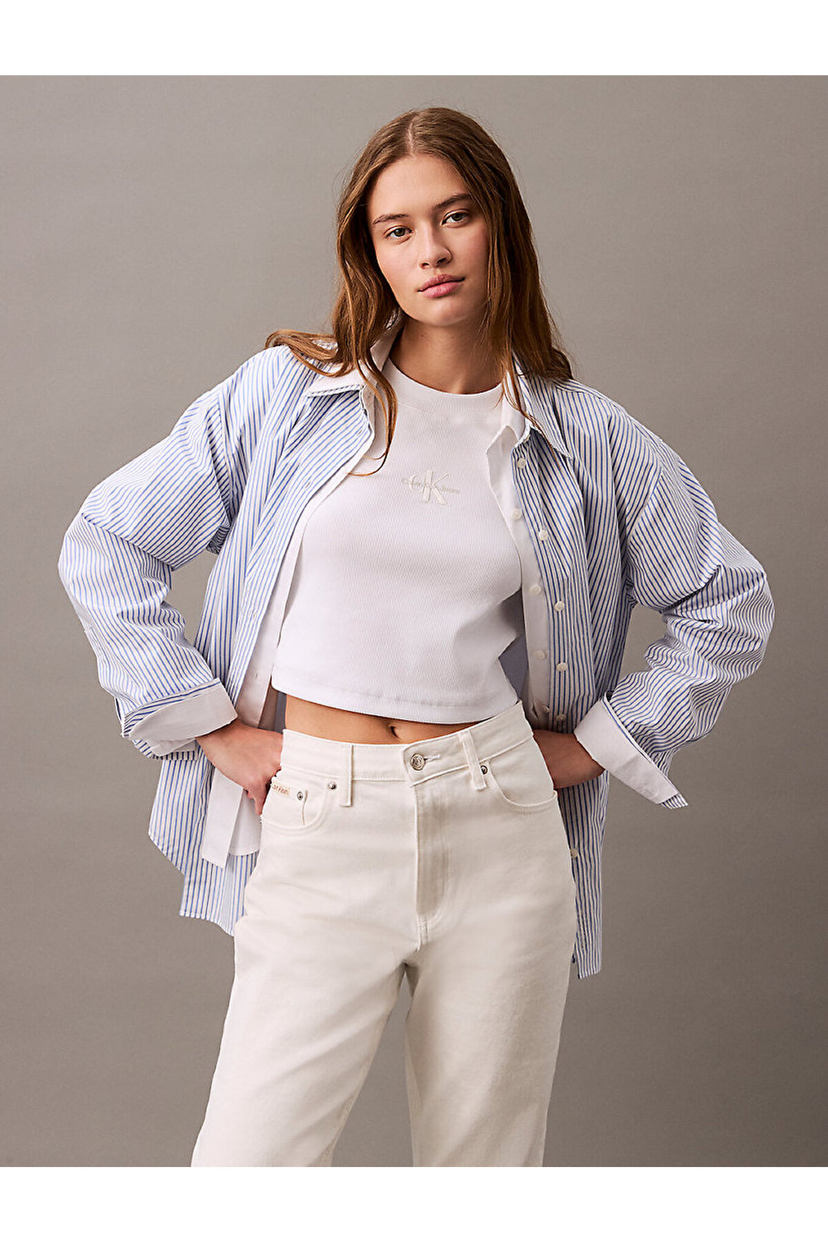 تیشرتزنانهCalvin Kleinسفید