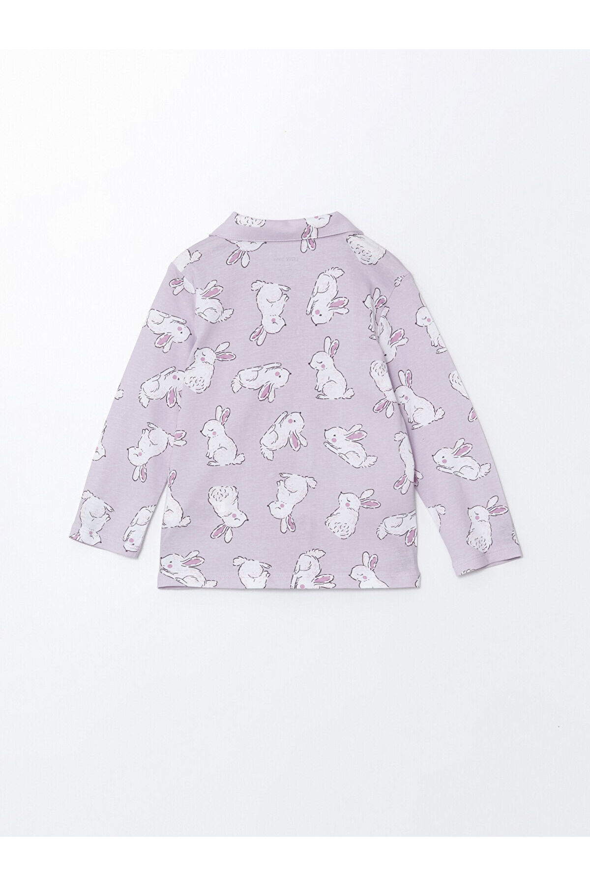LC Waikiki LCW baby Lila Gömlek Yaka Kız Bebek Pijama Takımı fotoğrafı 4 (önizleme)