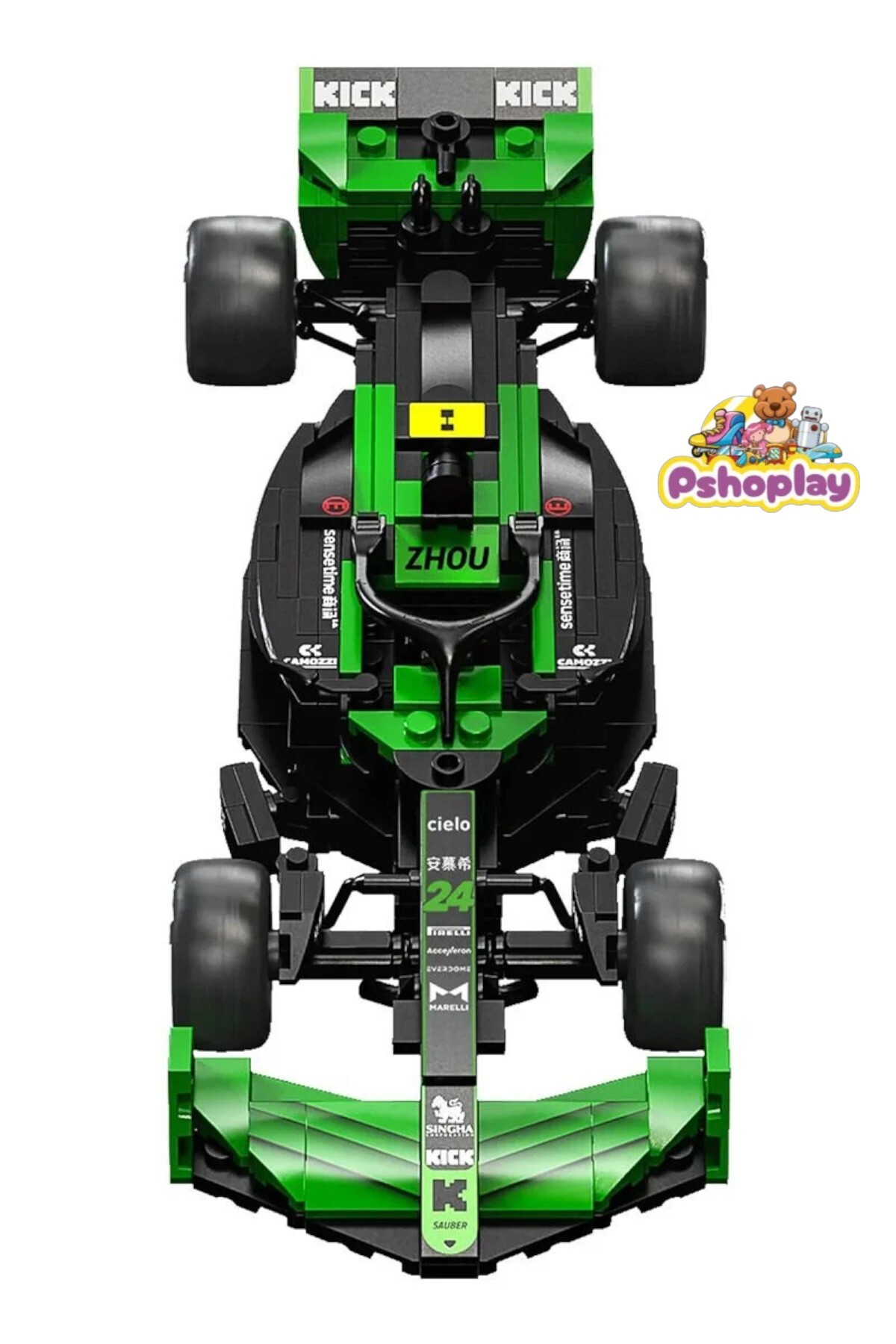 ماشین مسابقه‌ای فرمول ۱ – ست اسباب‌بازی بلوکی ۳۱۴ تکه (مقیاس ۱:۲۴)