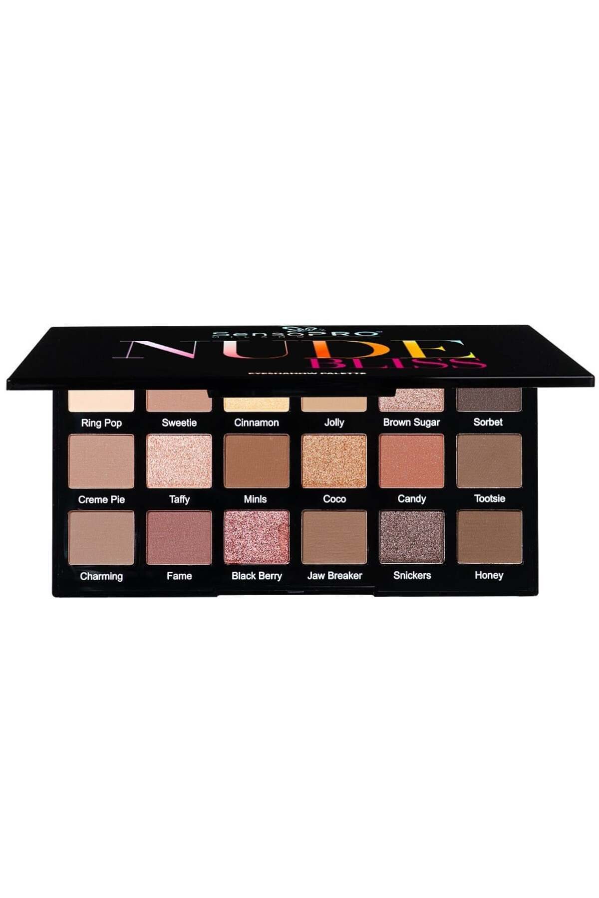 SensoPRO Milano Палитра сенки за очи Nude Bliss,