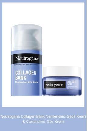 Neutrogena Collagen Bank Nemlendirici Gece Kremi 50 ml + Canlandırıcı Jel Göz...