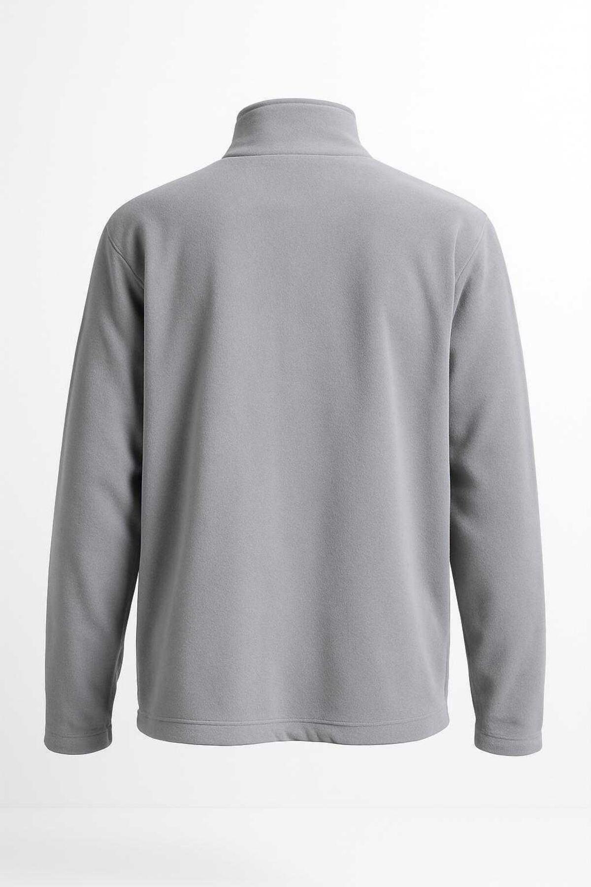 MOONBULL  Erkek kışlık 3 fermuarlı polar ceket - Görsel 2