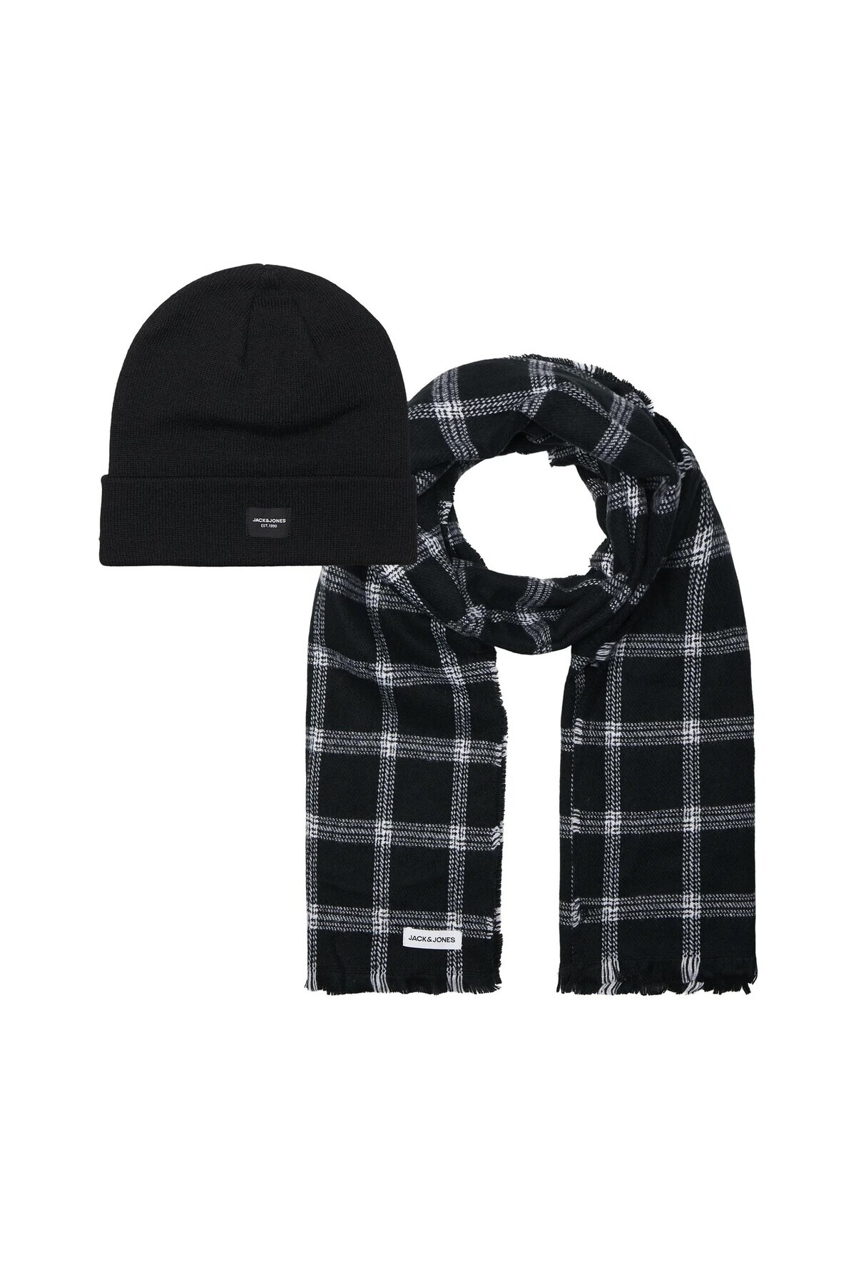 جعبه هدیه کلاه و روسری DNA جافراست زنانه راسته | جک اند جونز Jack & Jones J12197780 - تصویر 2