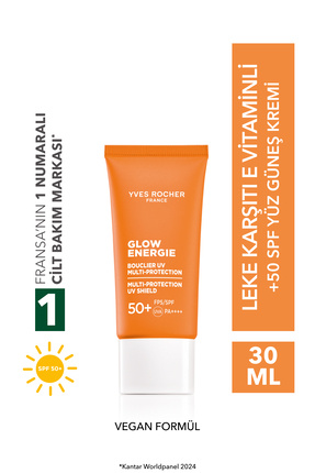 Yves Rocher Leke Karışıtı 50 Spf Yüz Güneş Kremi- E Vitamin- Işıtı Veren Anti...