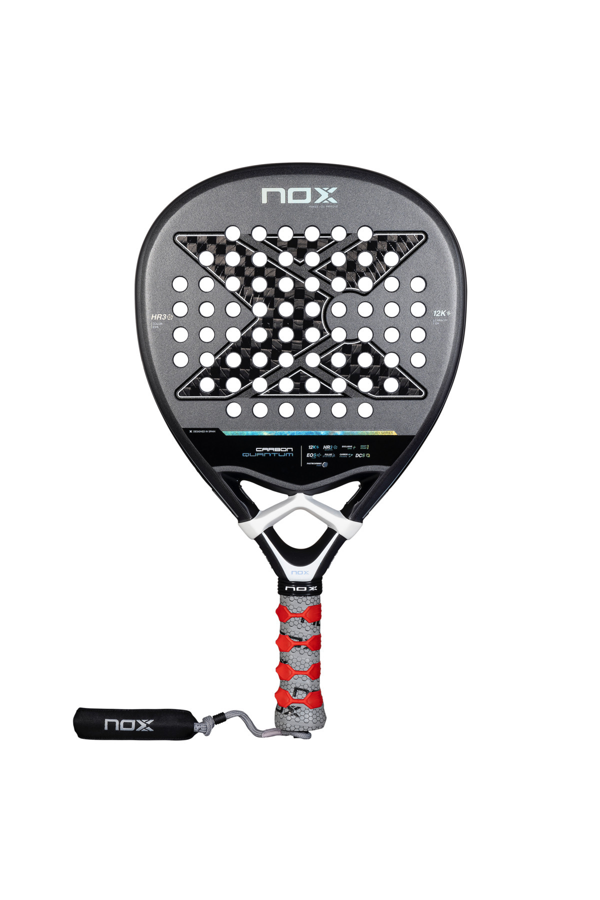 NOX Quantum 12K Carbon padel racket
