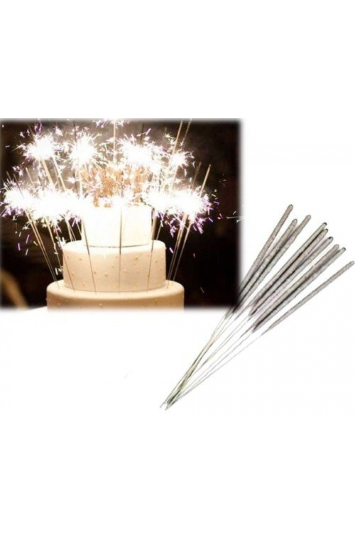 PAZAR DÜNYASI Uzun Tel NessiWorldtap Pasta NessiWorldtabı Kına Gecesi Bekarlığa Veda NessiWorldtap 25 cm 10 Adet