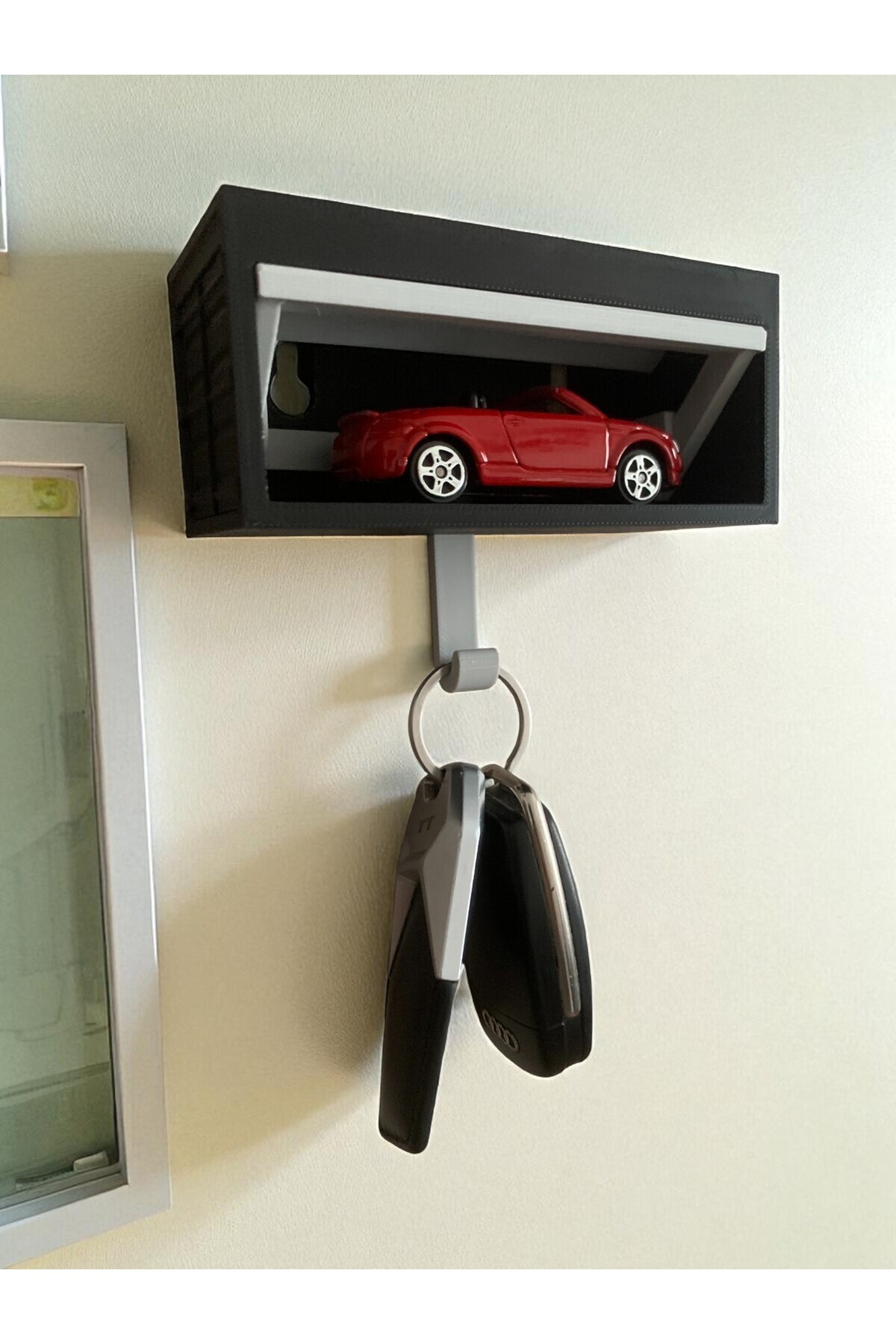 URAL3D Garaj Anahtarlık -HotWhells Uyumlu-Araba Figürü Dahil Değildir