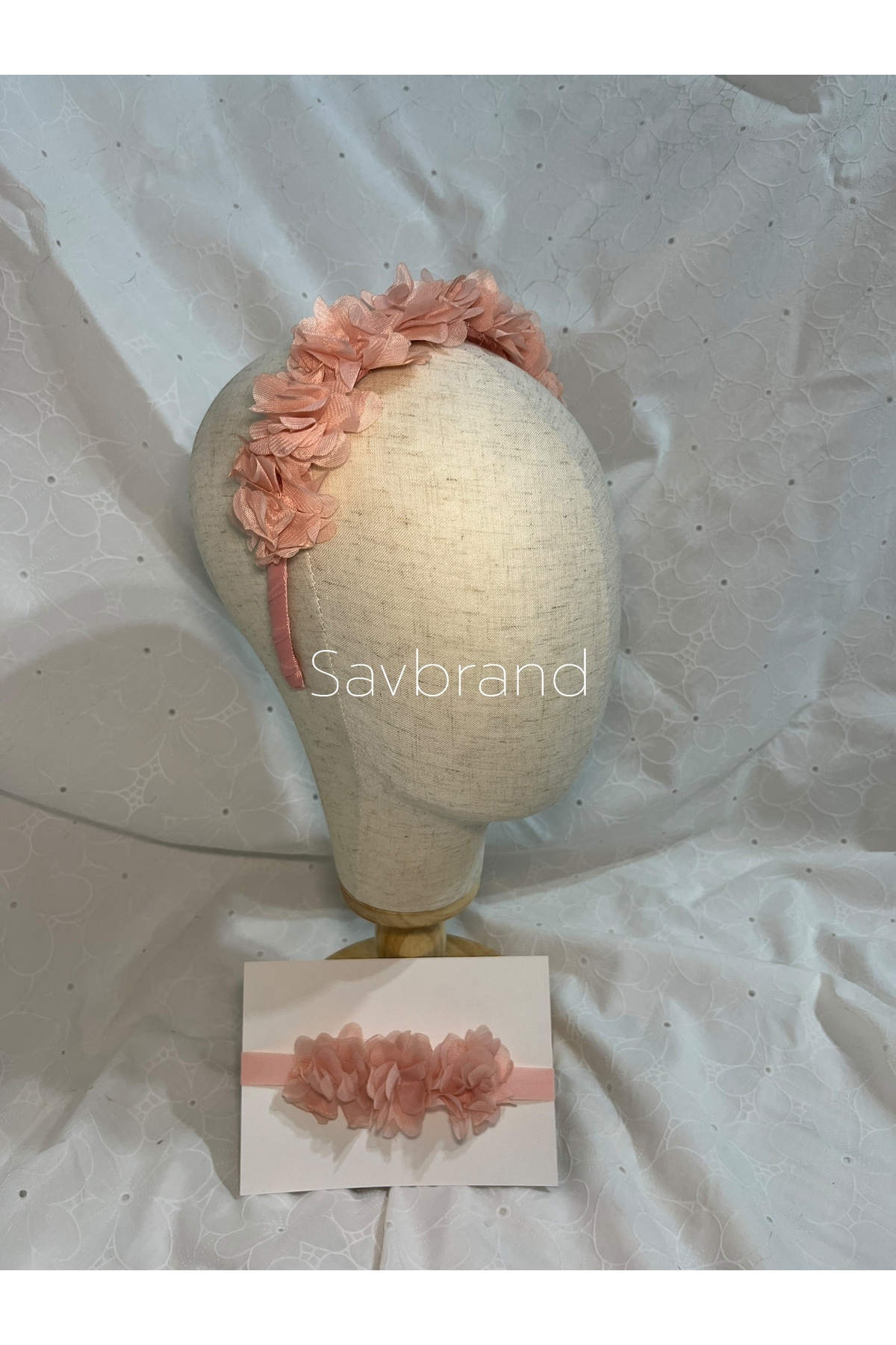 SavBrand Trendy Anne Kız Saç Aksesuarı Seti - Bebek Bandı + Kadın Tacı fotoğrafı 3 (önizleme)