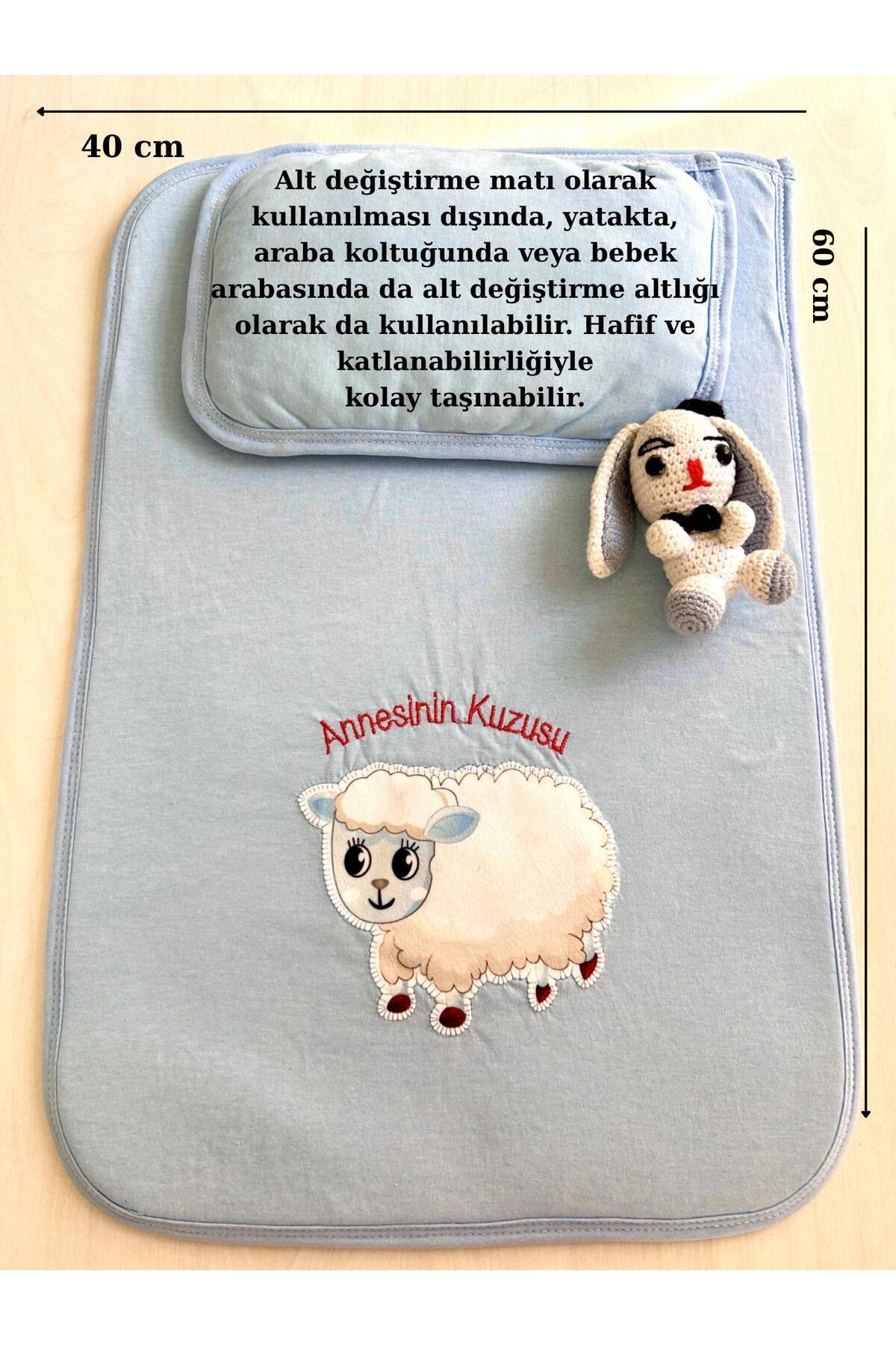 Sevza Kids Bebek Alt Açma Pedi - Alt Bakım Minderi - 70 x 40 fotoğrafı 2 (önizleme)