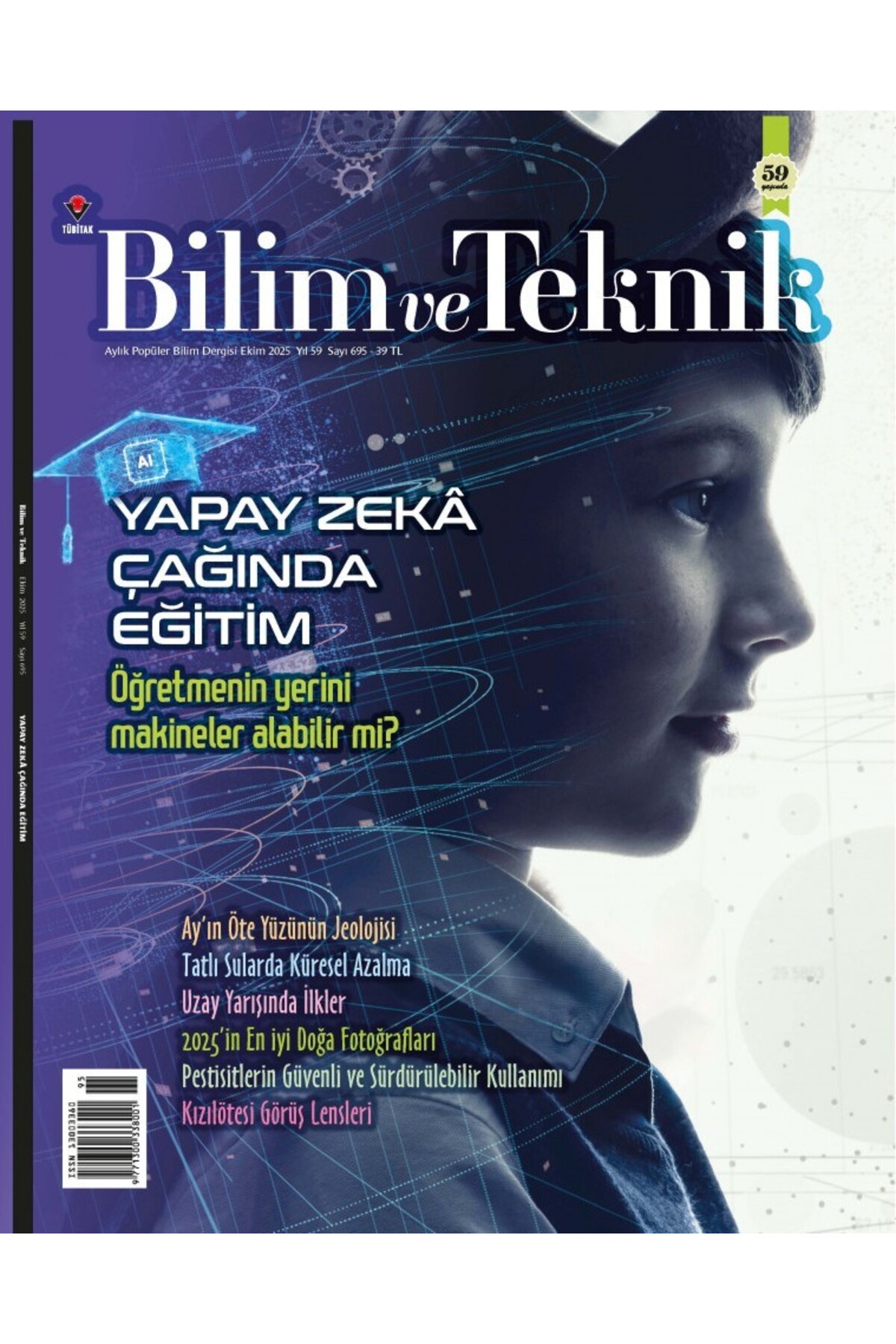 Tübitak Yayınları Bilim ve Teknik Dergi Ekim 2025 - Fiyatı, Yorumları