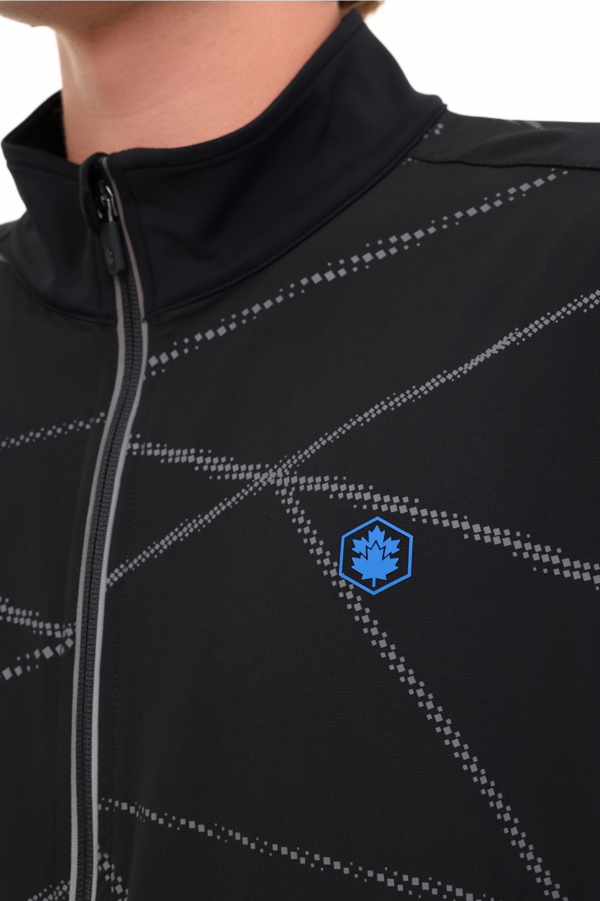 lumberjack ML CUMIC 18M-PRF1-07 5PR Siyah Erkek Eşofman Üstü görsel 4
