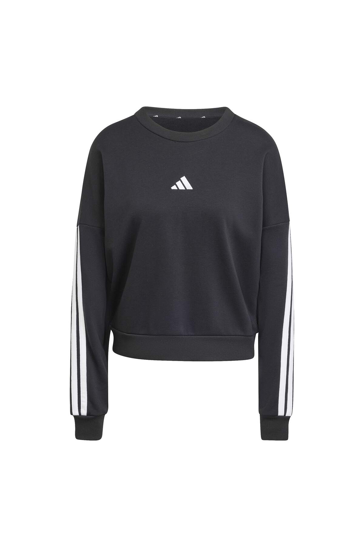 adidas  W 3S FT SWT Kadın Siyah Sweatshirt JE0016 - Görsel 3