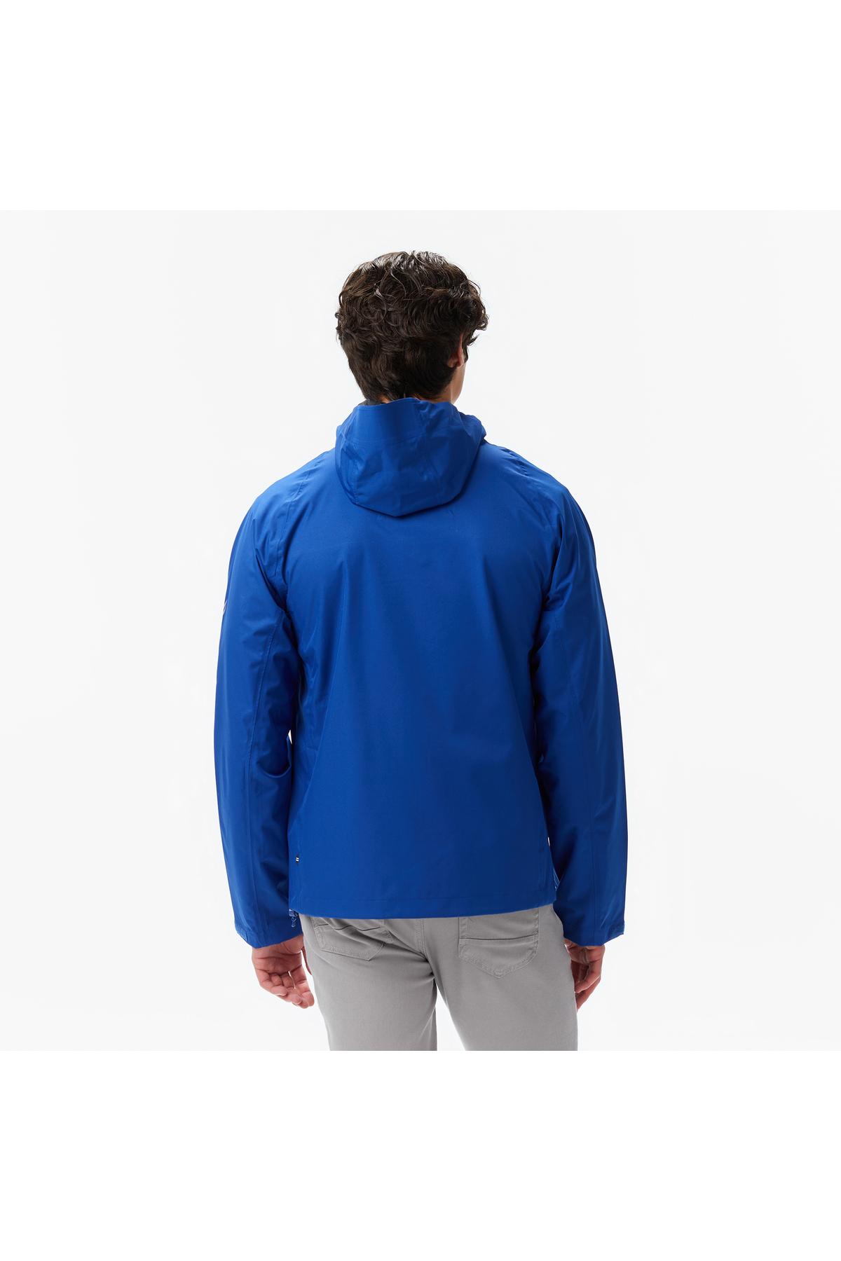 Nautica  Erkek Mavi Regular Fit Yağmurluk - Görsel 2