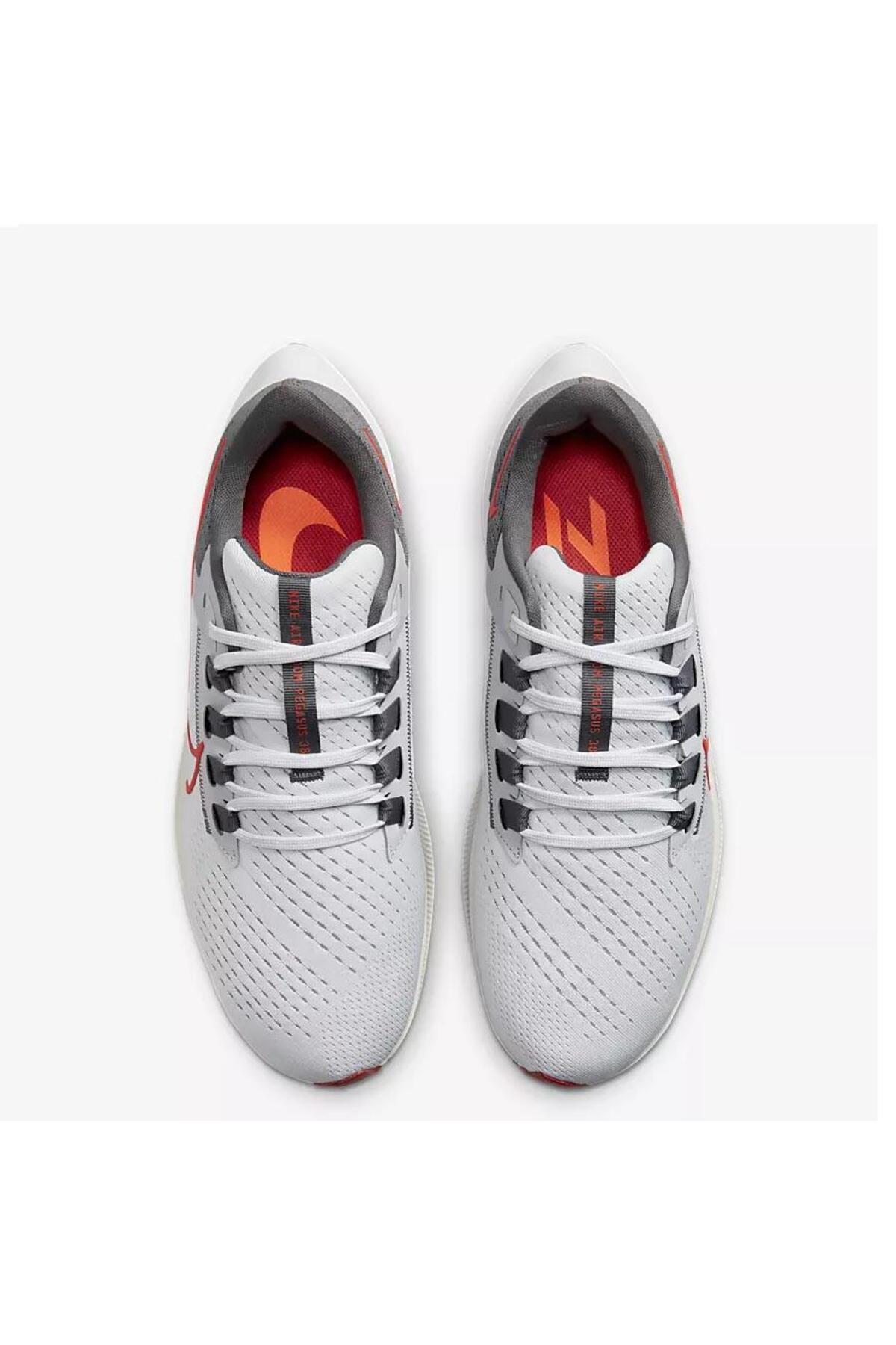 Air Zoom Pegasus 38 Erkek Koşu Ayakkabısı — خاکستری CW7356-400 — تصویر 4 از 5