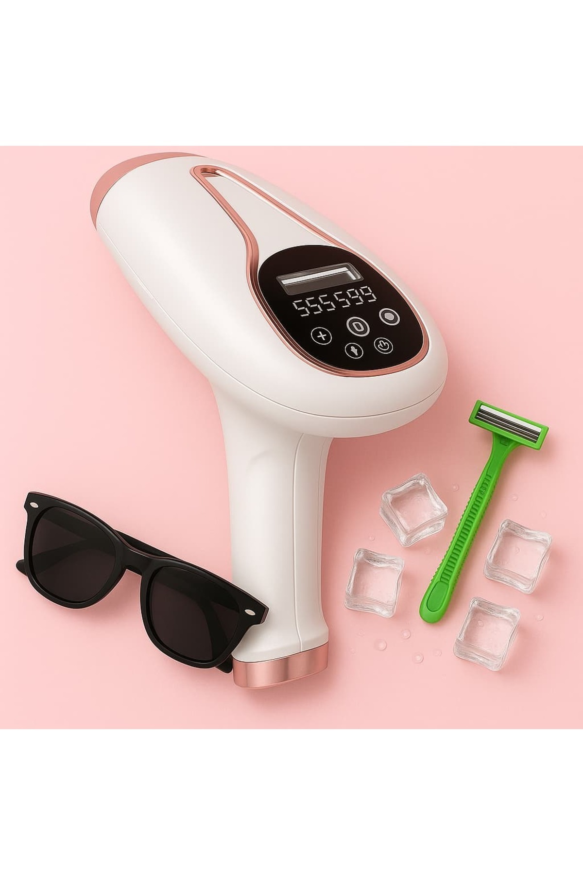 newnet Ipl Buz Lazer Epilasyon 999.999 Atım Otomatik/manuel Dokunmatik Ekran Ağrısız Vücut Yüz Cihazı