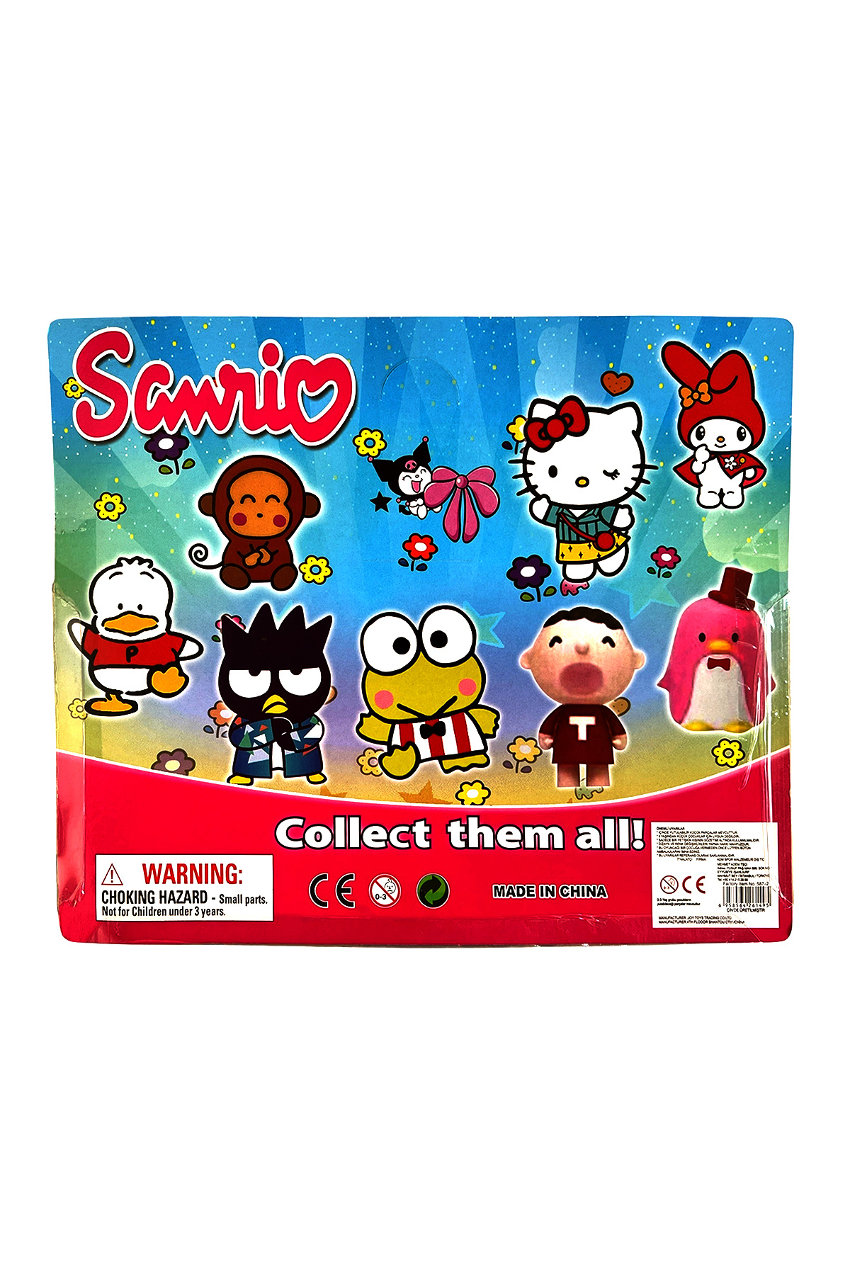 UDATOYS Hello Kitty Kuromi Kurbağa Ve Arkadaşları Oyuncak Figür