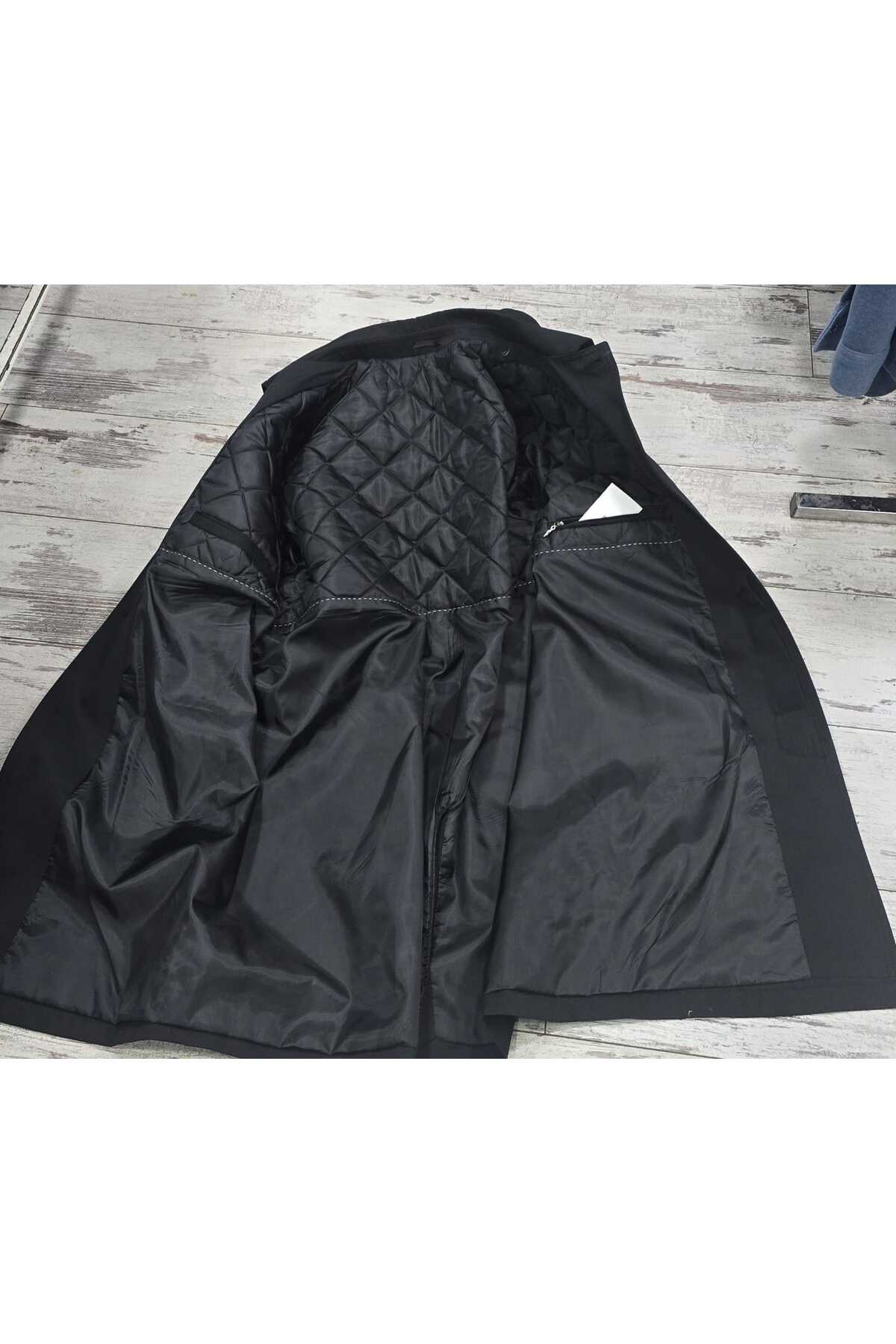 by aydin  YENİ SEZON YARİM PALTO KAŞE CEKİT YAKA GÜZL KALİTE - Görsel 2