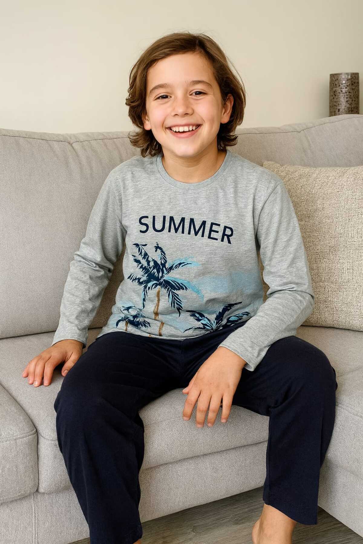 Tenra Çocuk Pijama Takımı %100 Pamuk fotoğrafı 5 (önizleme)