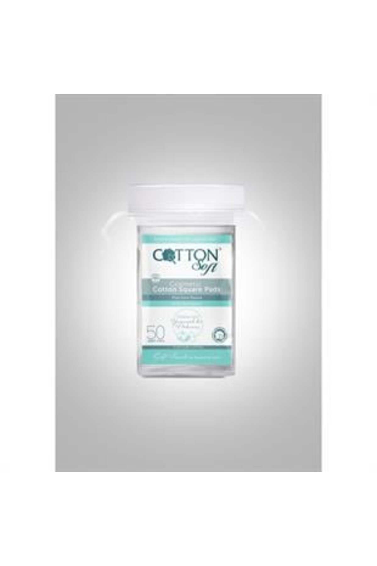 Cotton Soft Maxi Kare Makyaj Temizleme Pedi 50'li