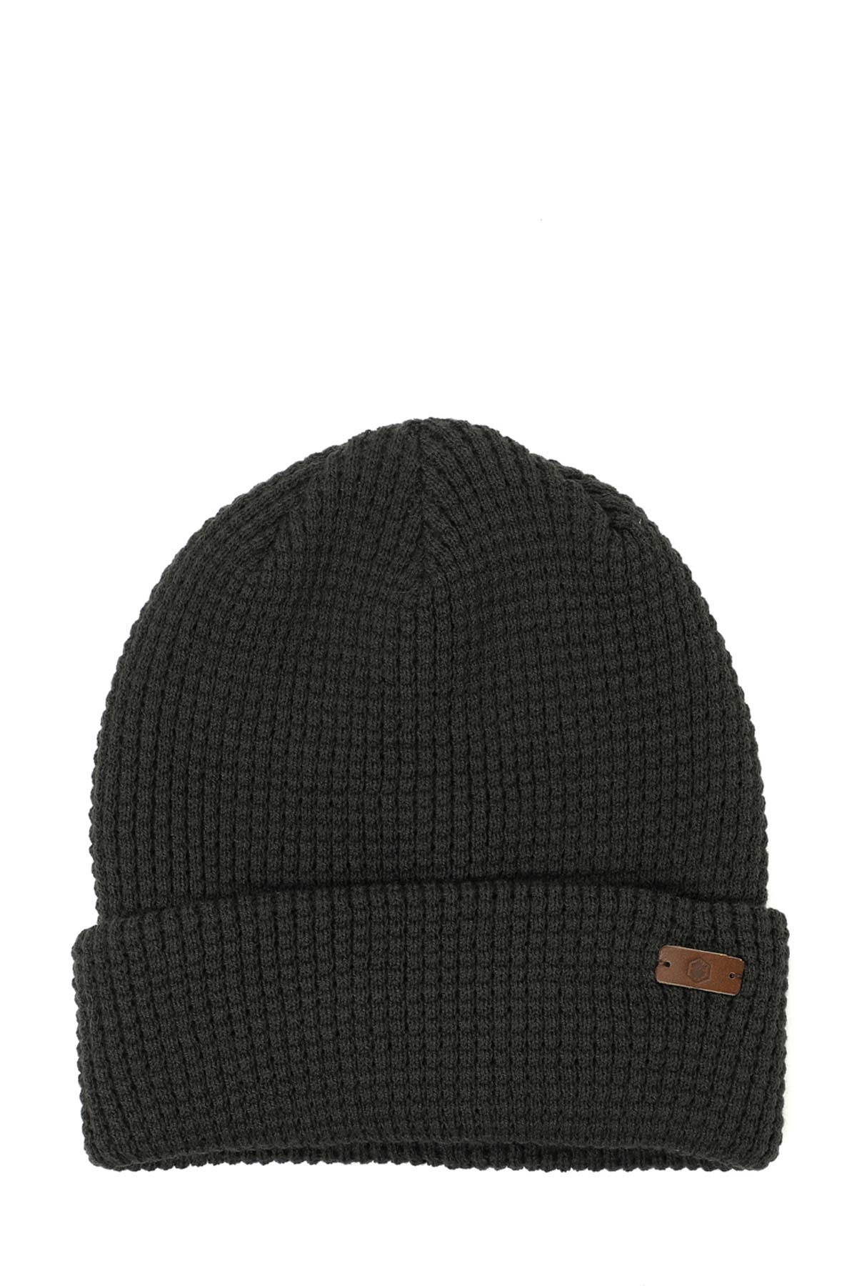 لامبرجک کلاه بافتنی مردانه سبز KAFT BEANIE M 5PR