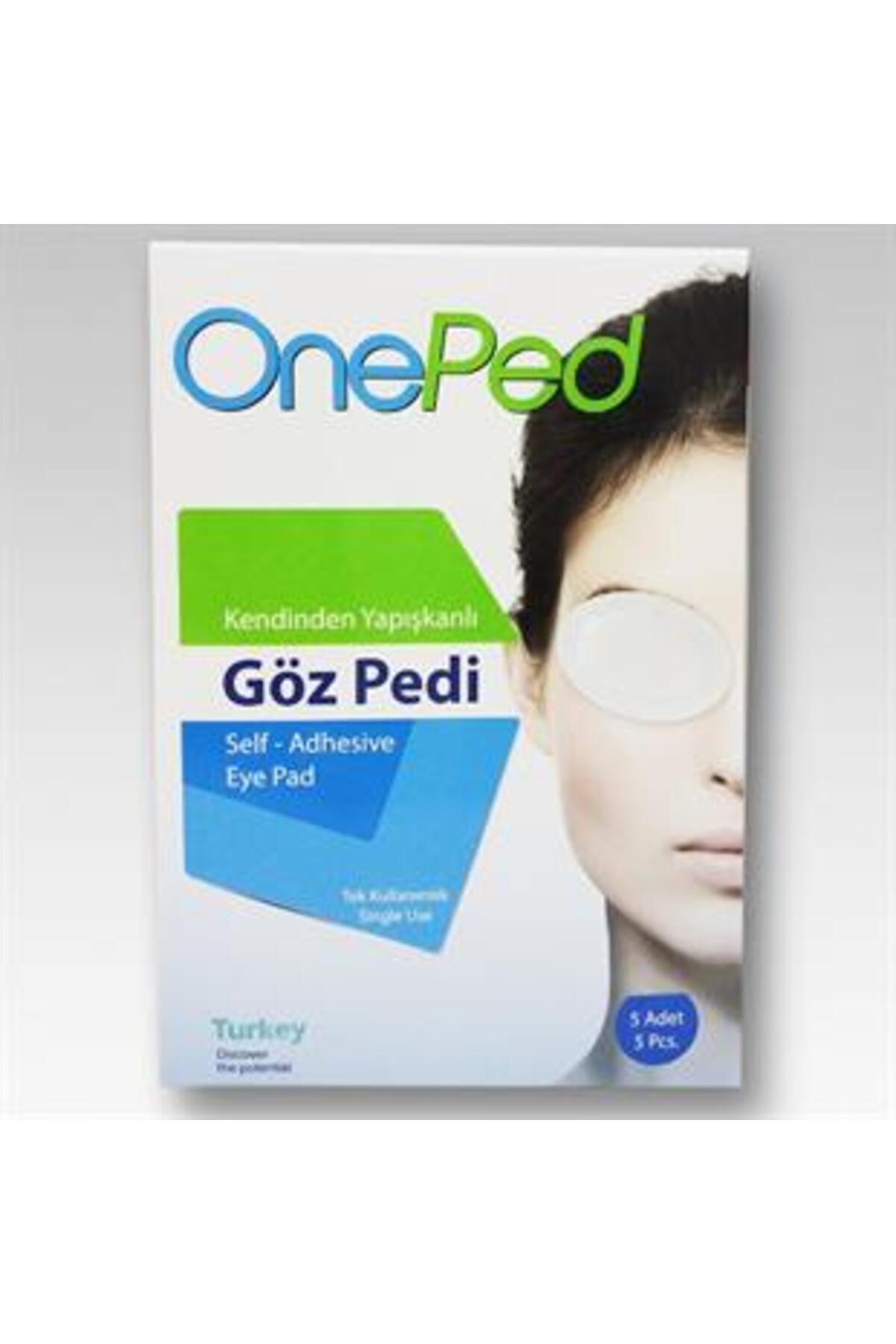 ONE PED Kendinden Yapışkanlı Steril Göz Pedi 5'li