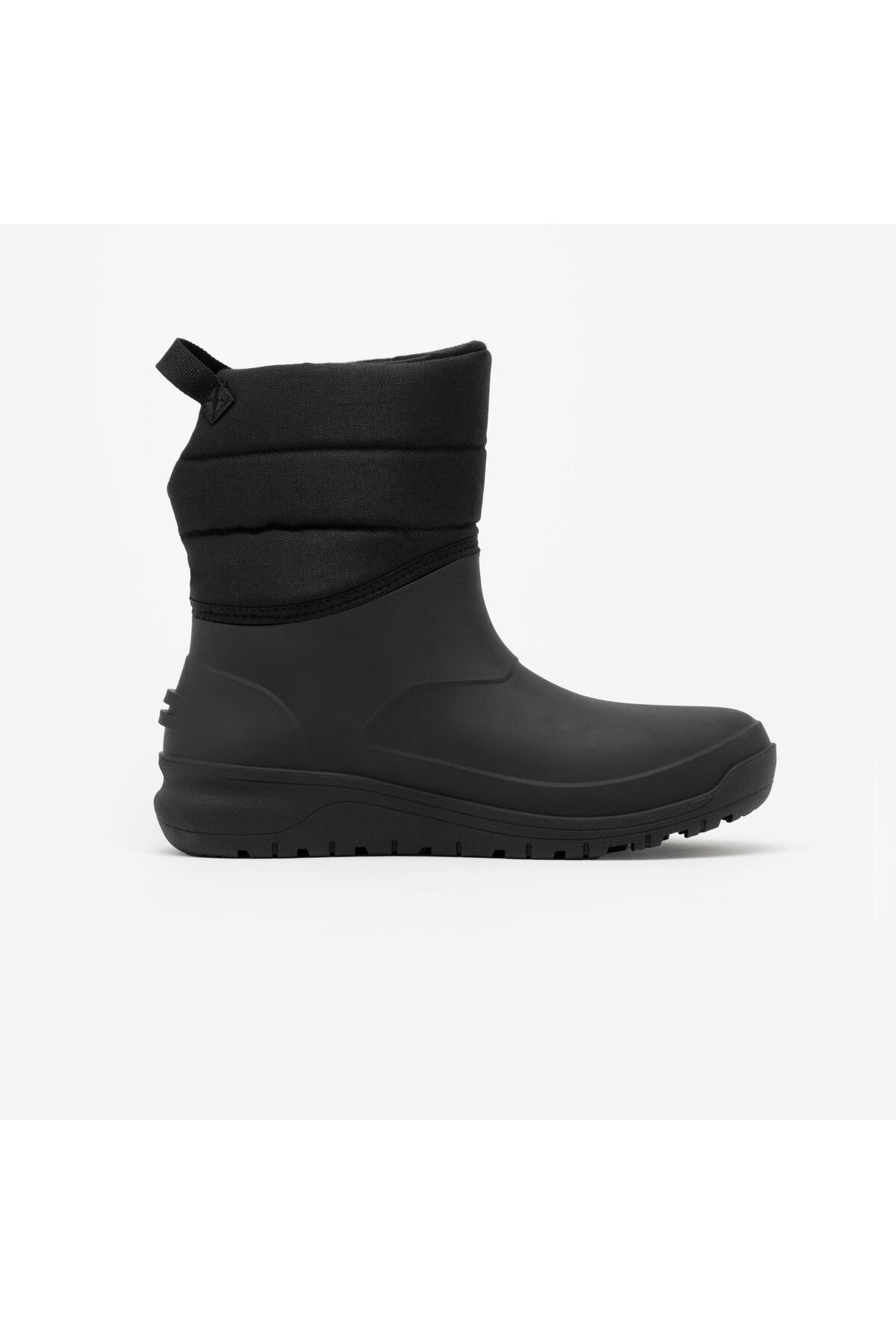 Decathlon Quechua Kadın Outdoor Kar Botu - Su Geçirmez - Siyah - NH100 Mid görsel 5