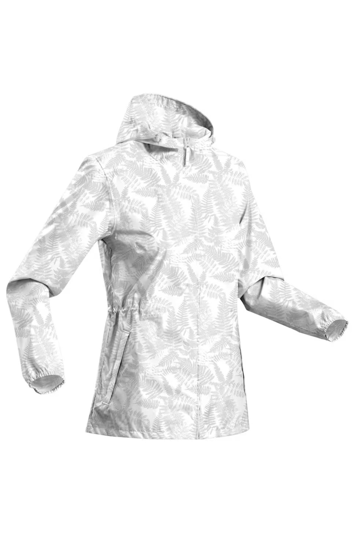Decathlon Kadın Outdoor Rüzgar Kesen Yağmurluk - Su Tutmaz - Beyaz - Raincut görsel 5