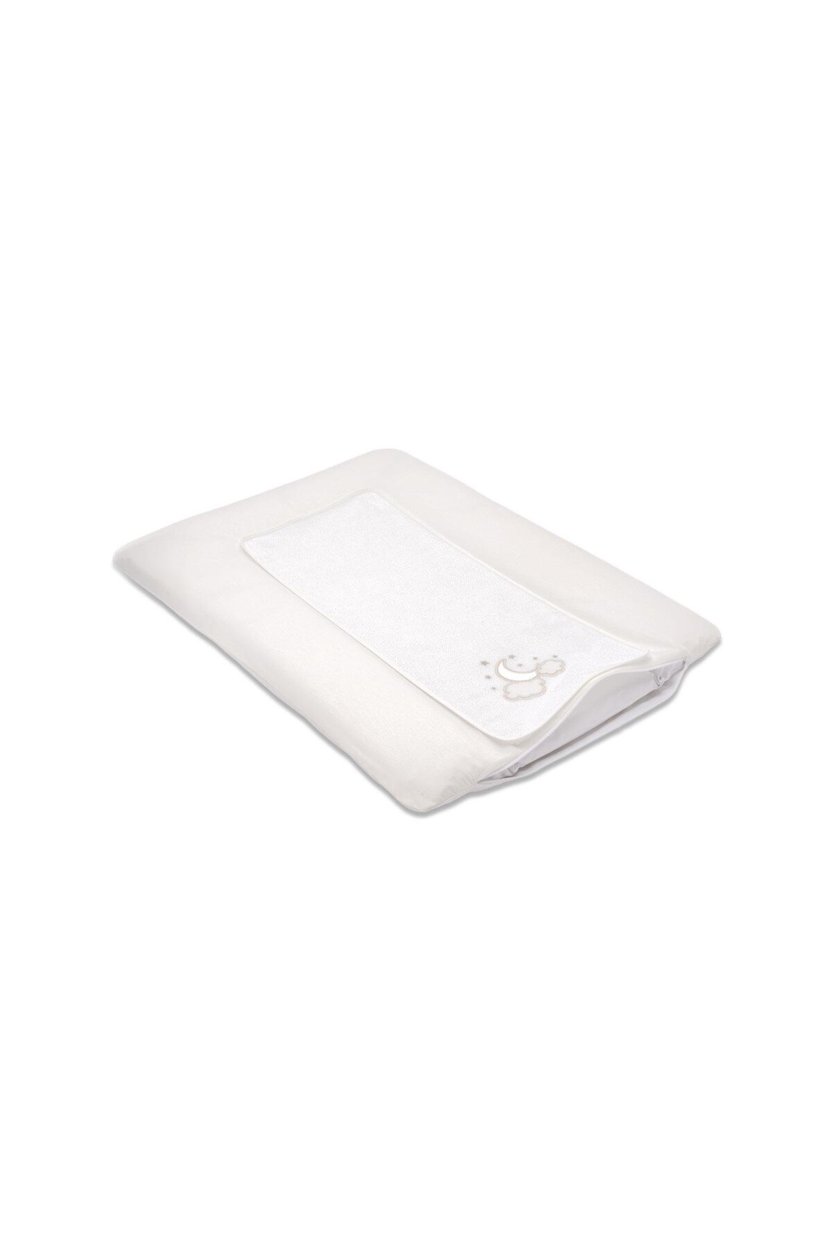 Funna Baby Altaçma Kılıfı (Minderli) - Luna Elegant - Ekru - 50 X 70 Cm fotoğrafı 4 (önizleme)
