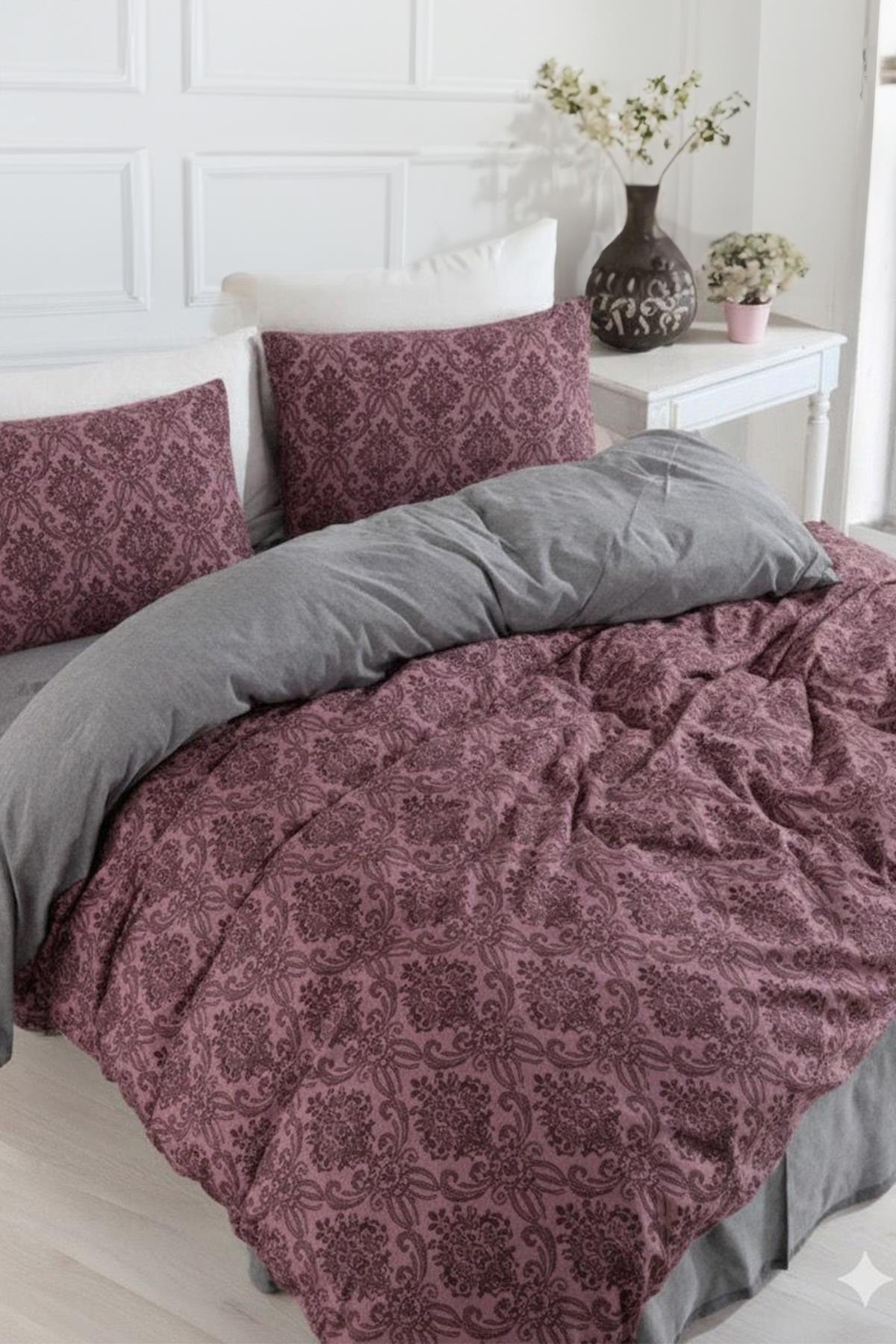 Zeynep Tekstil Σετ Παπλωματοθήκη Διπλό Βαμβακερό |   Παπλωματοθήκη και Μαξιλαροθήκη |   ΧΩΡΙΣ ΚΑΝΤΡΑ