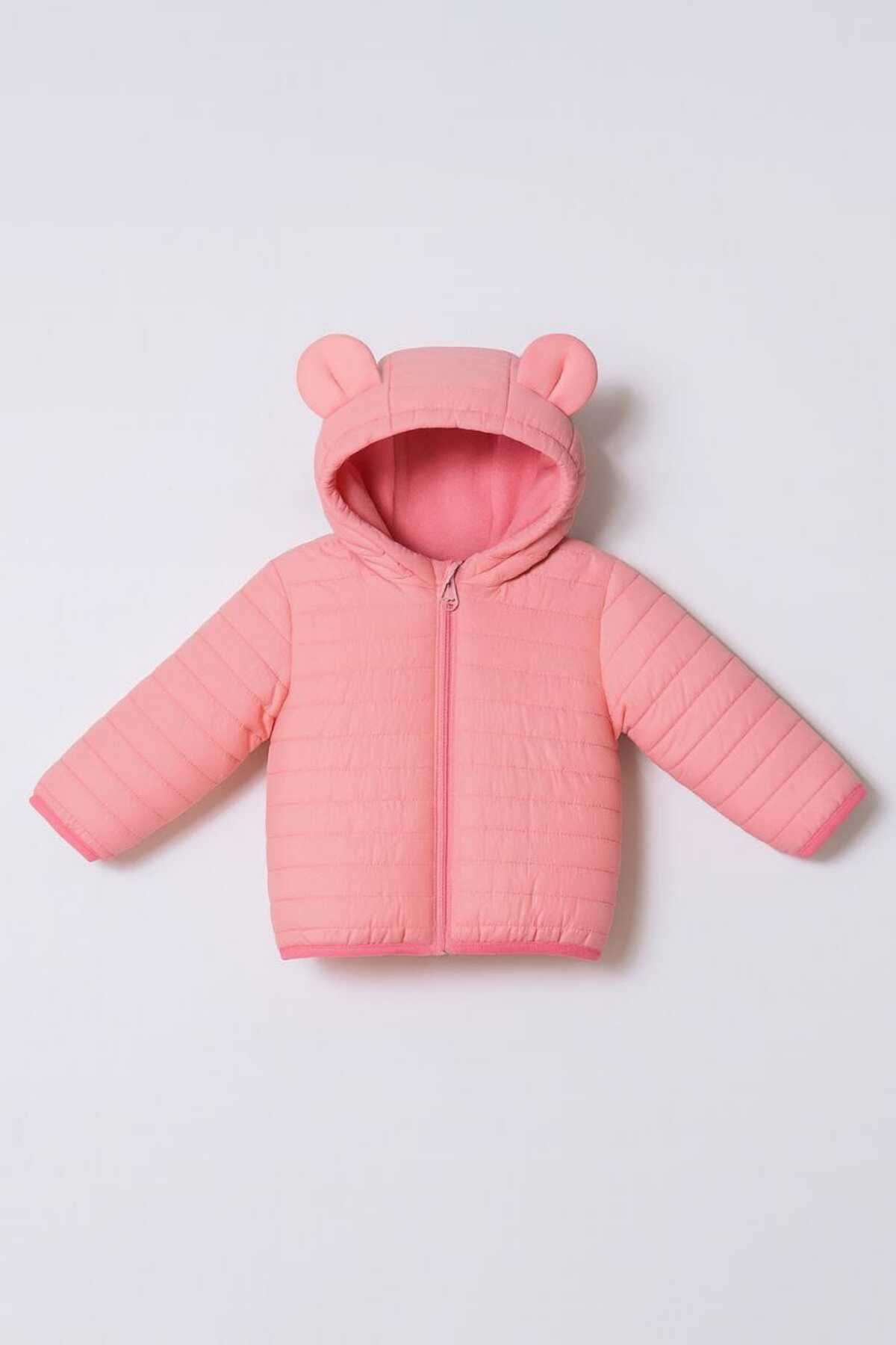  کاپشن لحافی کلاه‌دار با آستر الیافی