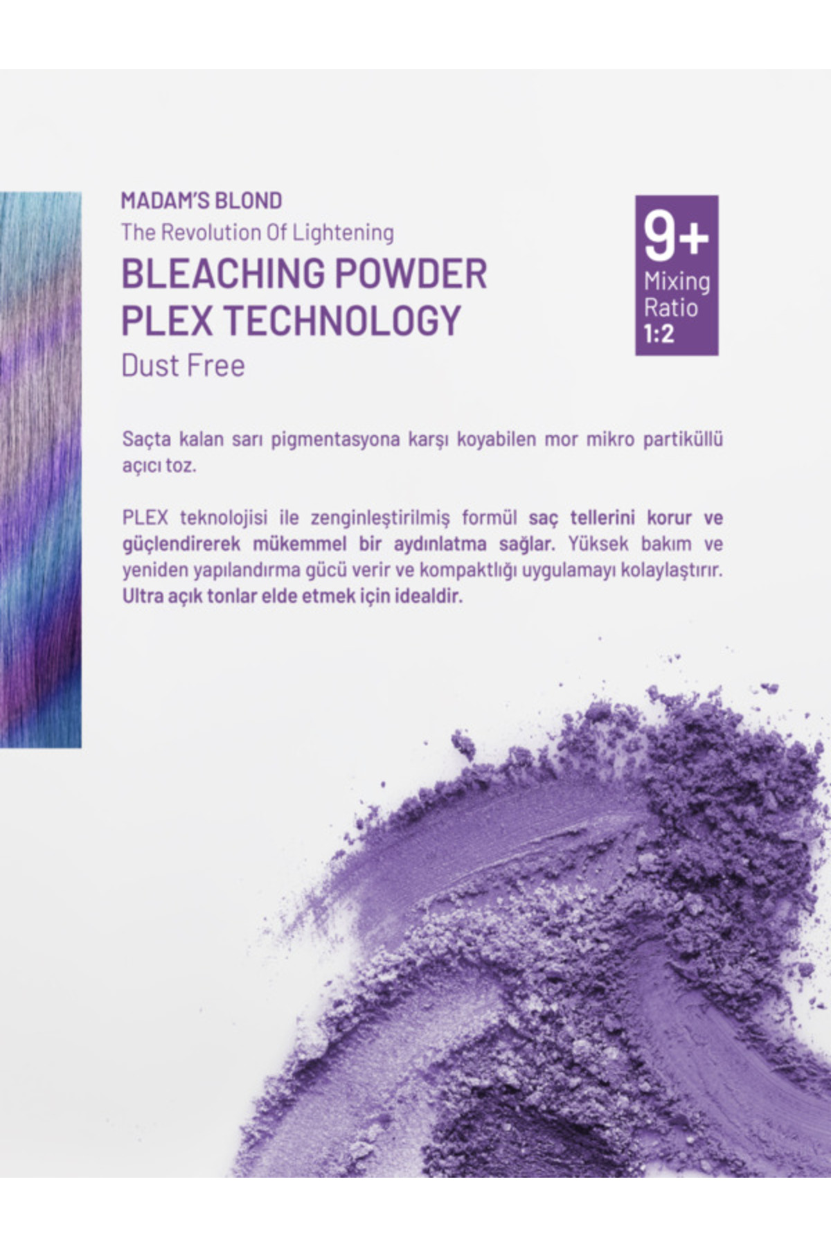 Powder Saç Açıcı Menekşe — P004 — تصویر 2 از 3