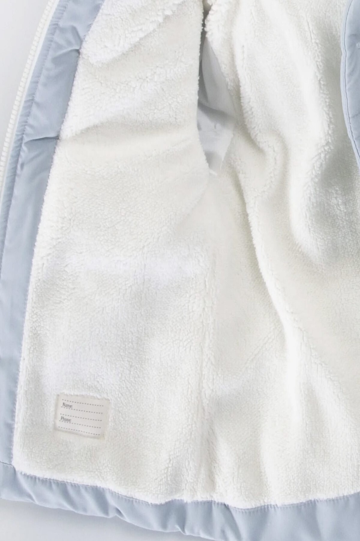 DeKuBaby Yeni Sezon Peluş Cep Detaylı Fermuarlı İçi Kürklü Kapüşonlu Kışlık Bebek/Çocuk Mont-Kaban fotoğrafı 3 (önizleme)