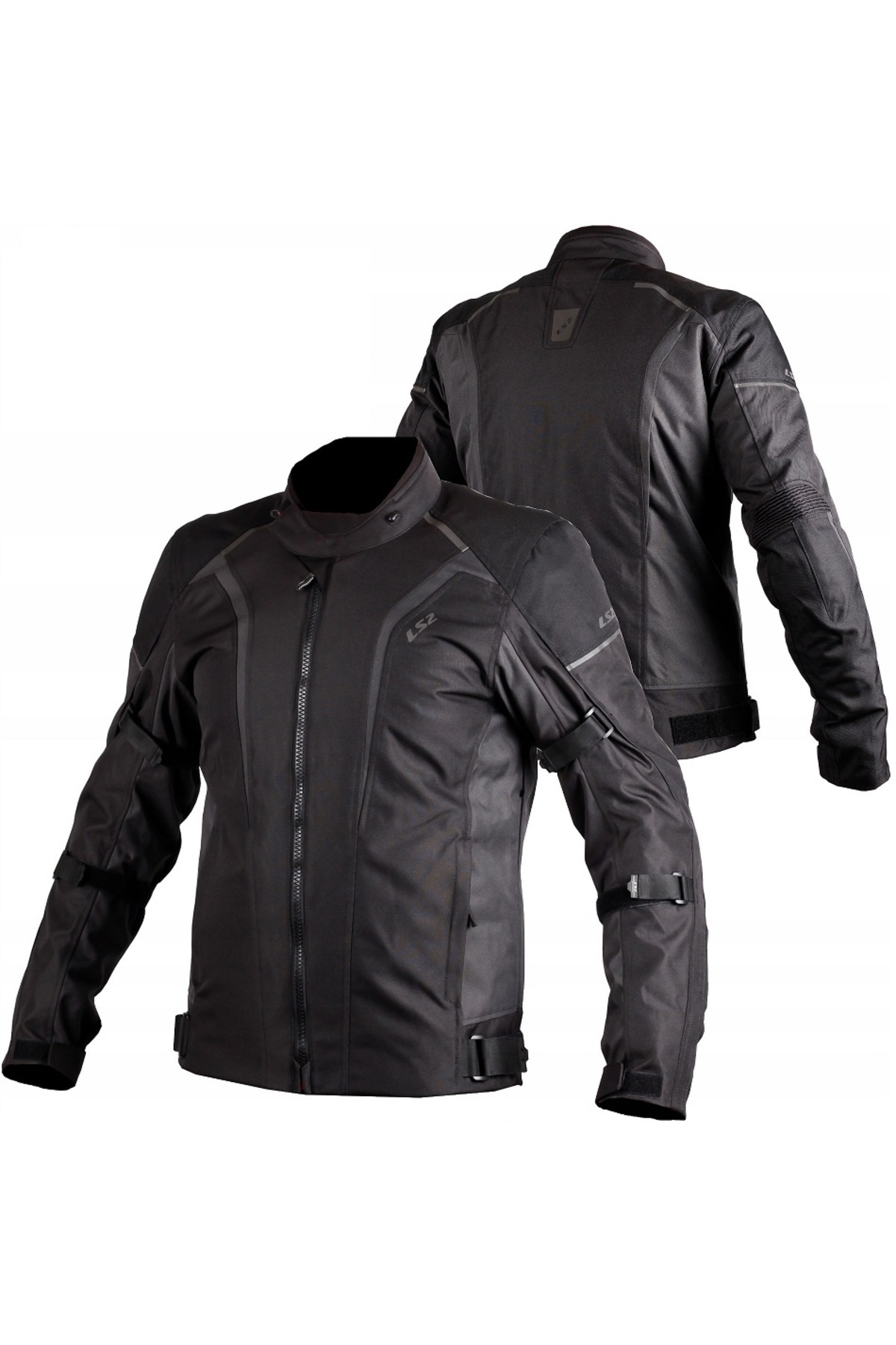 LS2 Sepang 4 Mevsim Motosiklet Montu Siyah-Gri