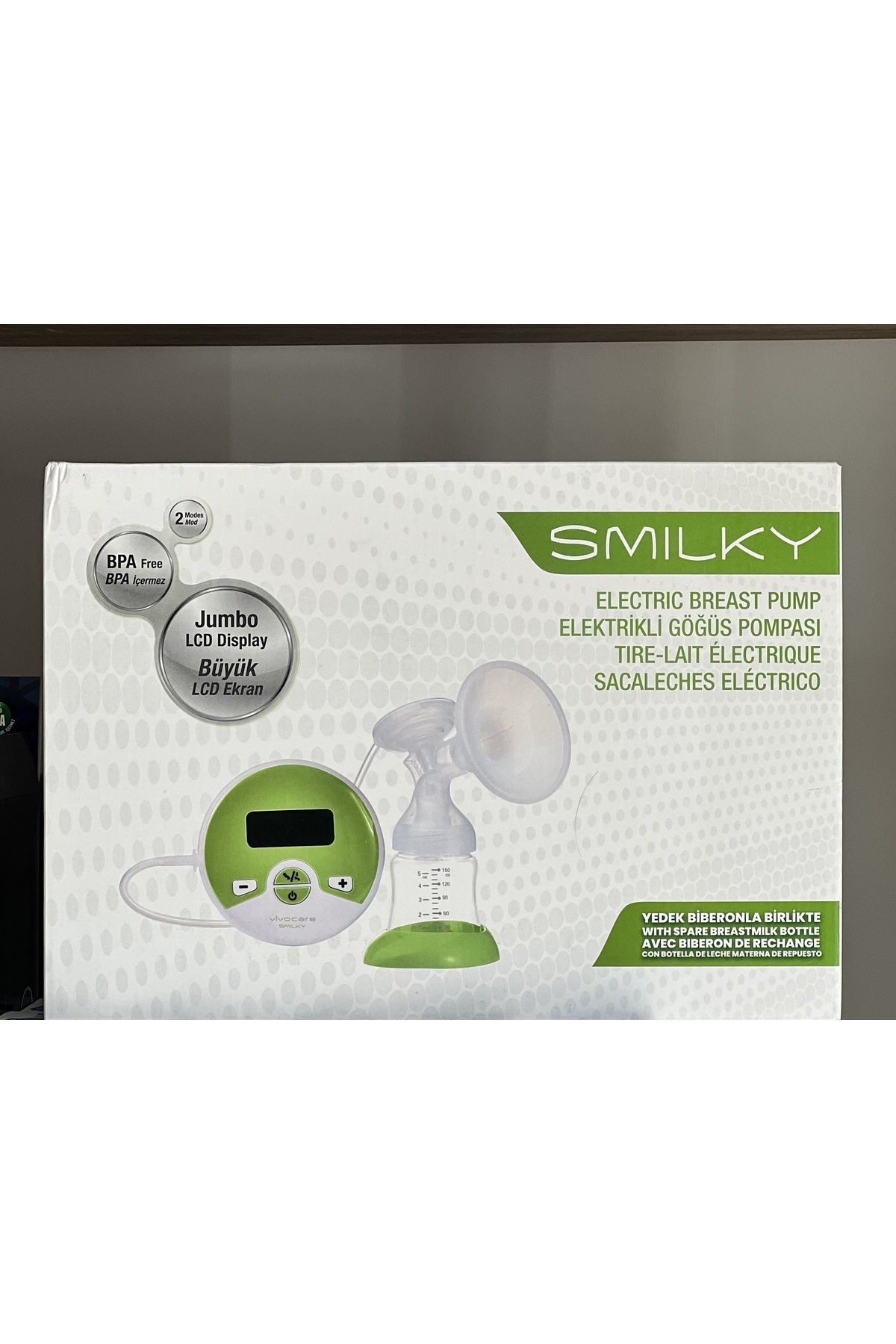 Vivocare SMİLKY ELEKTRİKLİ GÖGÜS POMPASI fotoğrafı 2 (önizleme)