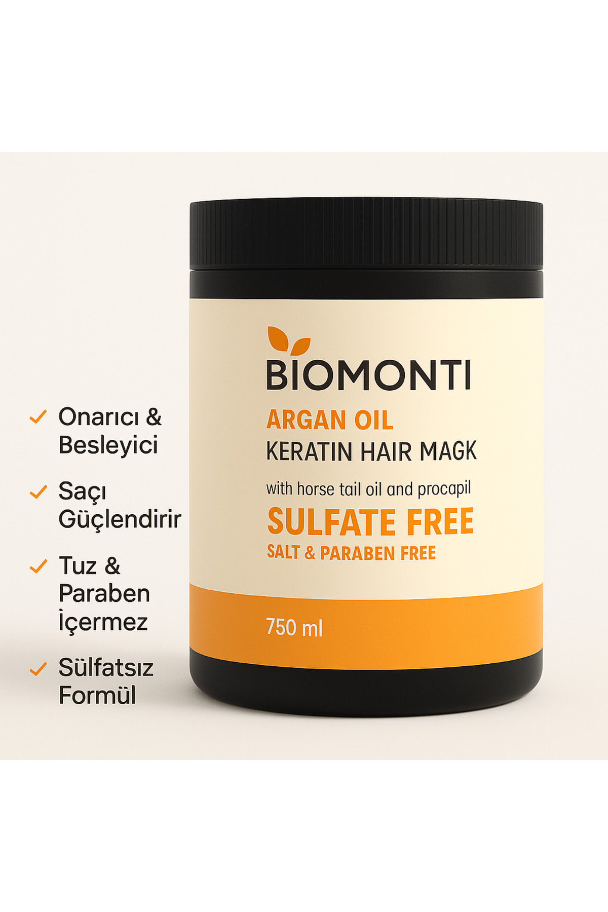 Argan Oil Hair Mask 750 Ml — Maskargn — تصویر 2 از 5