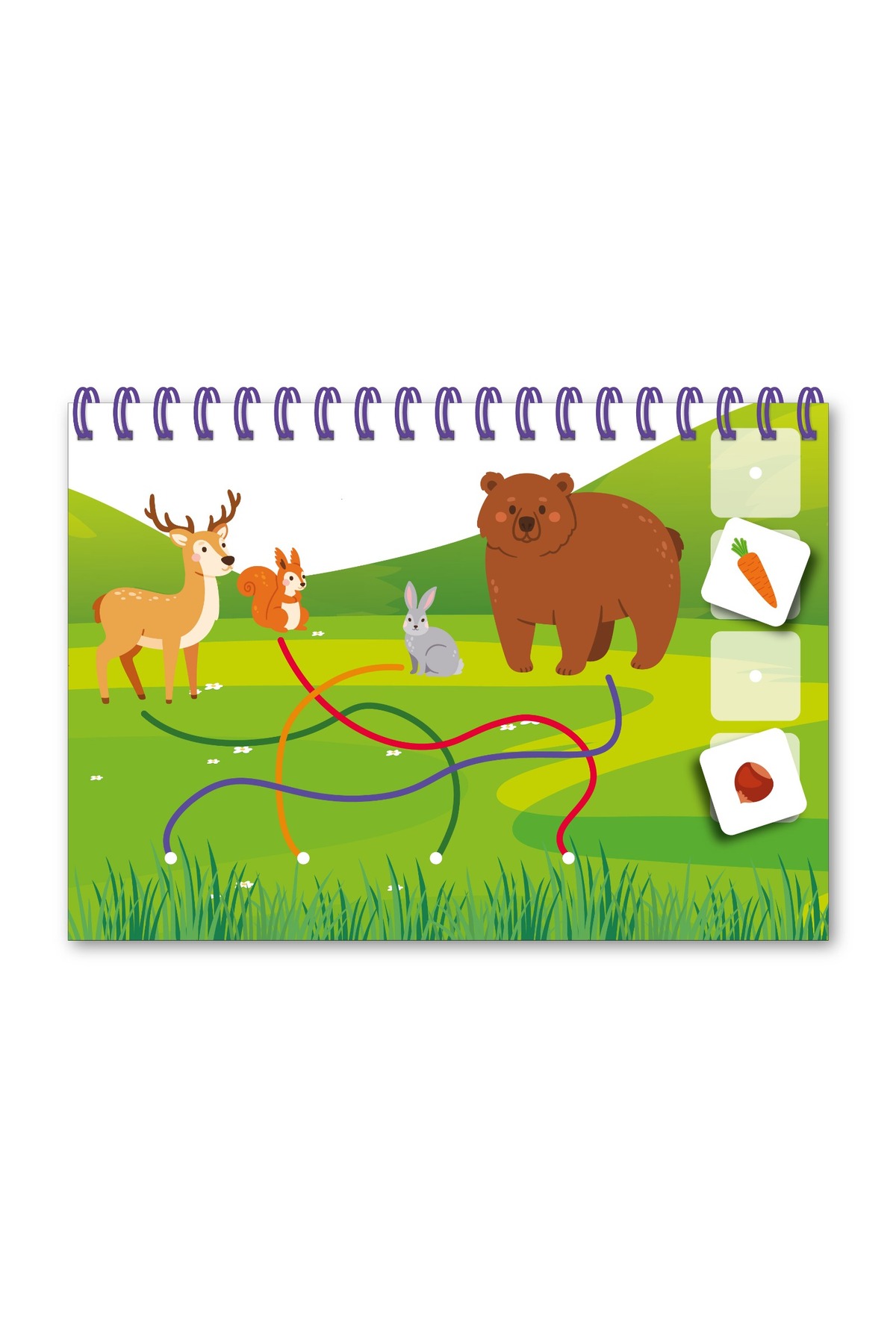 bebek ve uyku Cırtlı Tak Çıkar Montessori Eğitimiyle İlk Etkinlik Kitabım fotoğrafı 2 (önizleme)