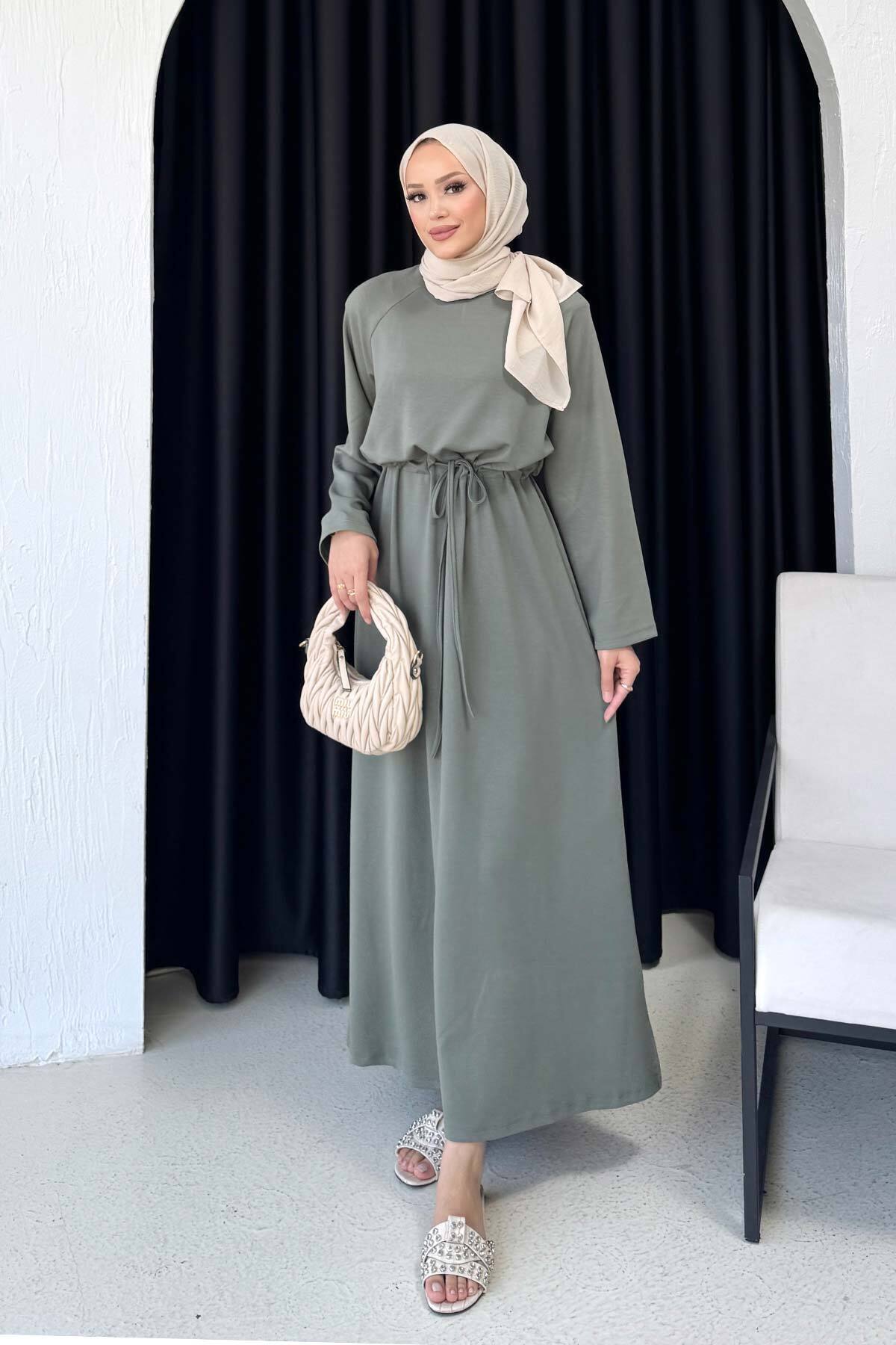 Melike Tatar Modal Elbise 68-6203