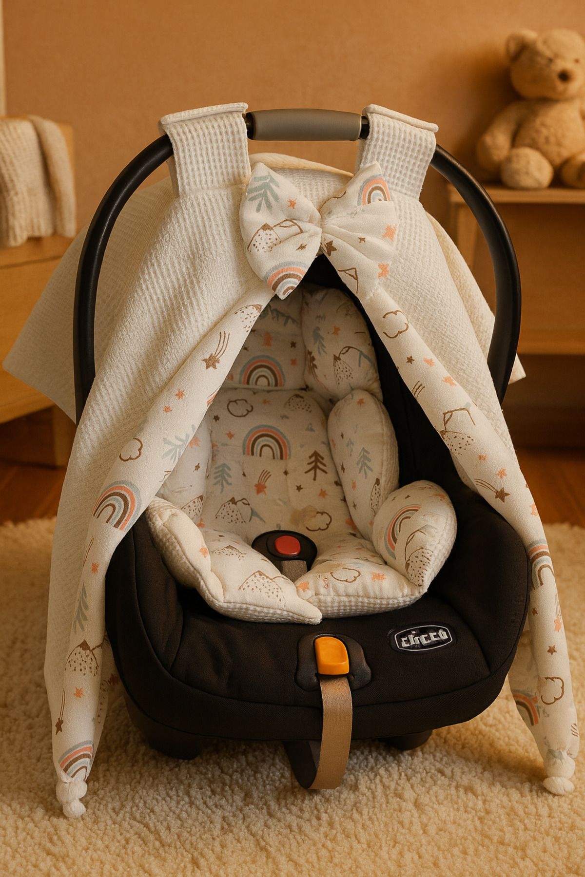 Azra design Puset Örtüsü Ve Puset Minderi fotoğrafı 2 (önizleme)