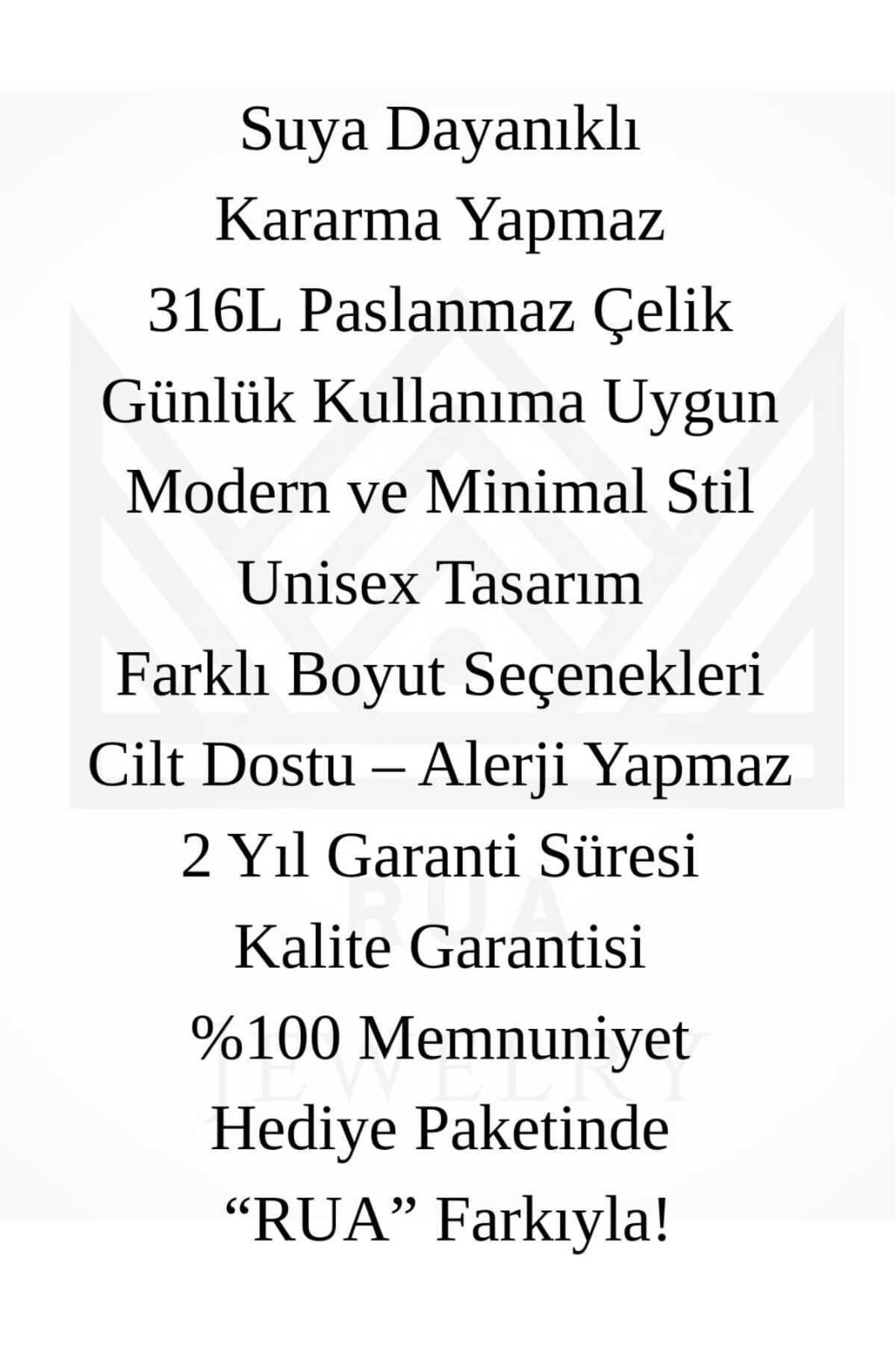 Rua Jewelry Çelik Italyan Örme Bileklik 4 Mm Altın Renk | Kararmaz ,unisex ,2 Yıl Garantili görsel 6