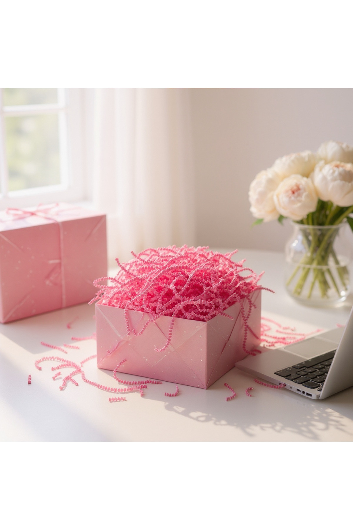 Kağıtmarket powered by Nota 500 gr Zigzag Kağıt , Kırpık Kağıt , Kırpıntı Kağıt * Pembe