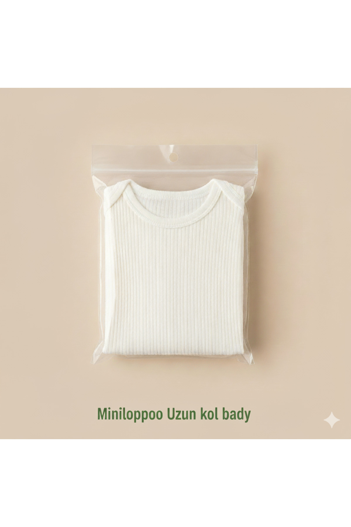 MİNİLOPPOO Bebek Bady Uzun Kol (BODY BADİ) fotoğrafı 2 (önizleme)