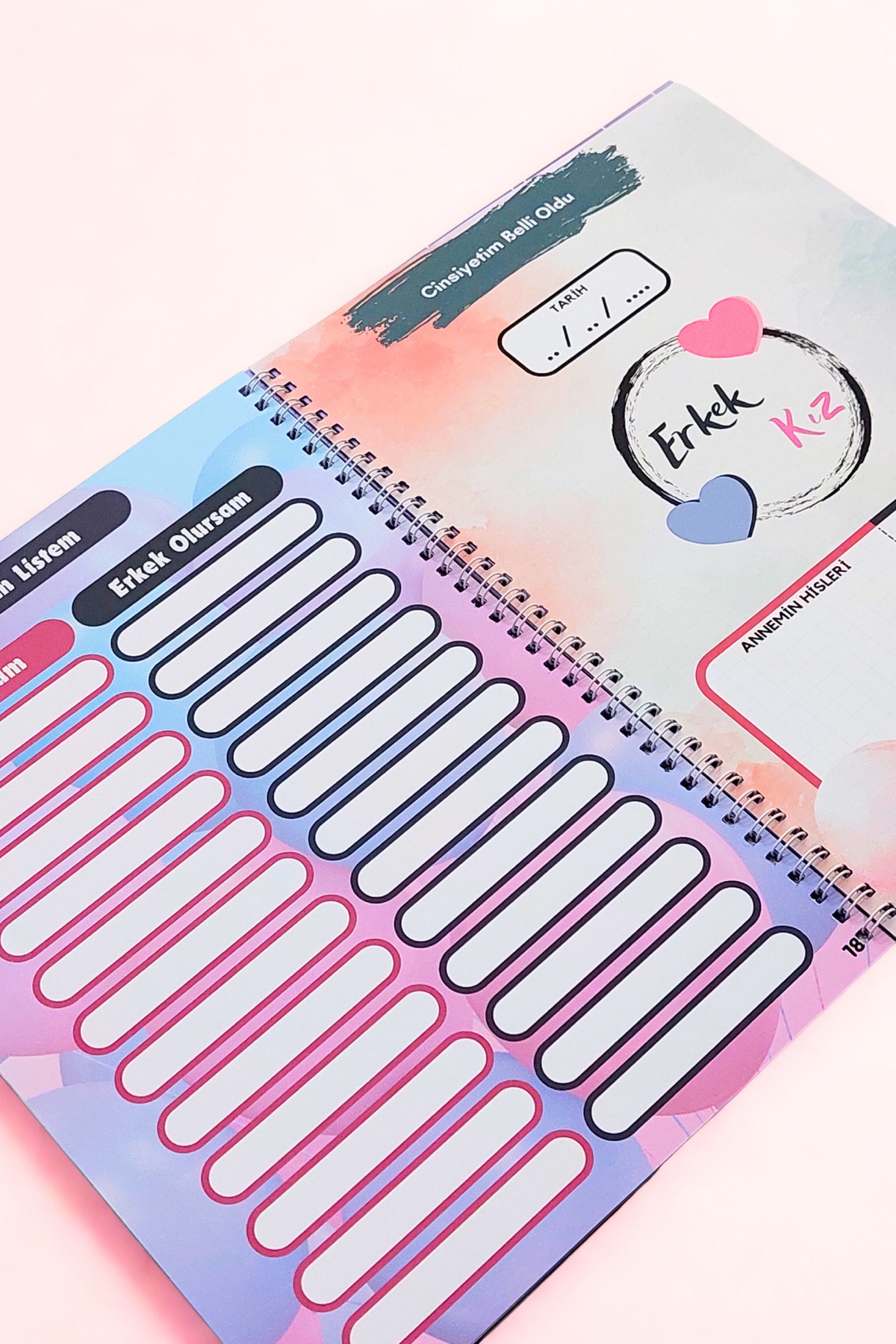 caps İlk Nefes: Dünyaya Geliş Hikayem - Hamilelik & Anne Bebek Anı Defteri - Hamilelik & Doğum Günlüğü fotoğrafı 3 (önizleme)