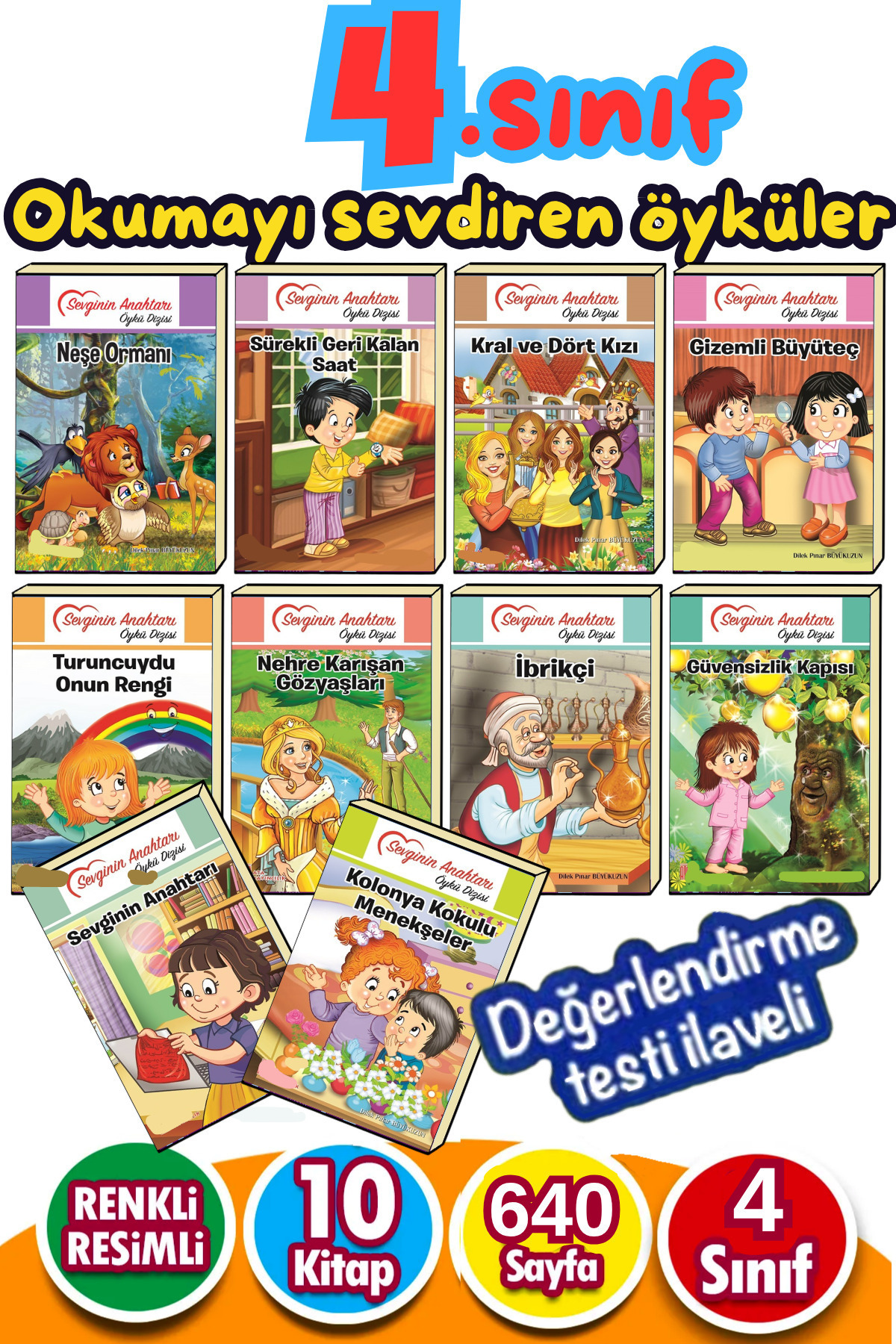 GÖNÜL YAYINCILIK 3.sınıflara Uygun Okumayı Sevdiren Bilim 10'lu Hikaye Seti fotoğrafı 2 (önizleme)