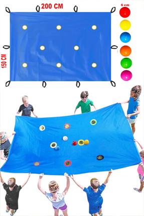 Leiste Top Zıplatma Geçirme Takım Oyunu Anaokulu Kreş Eğitici Denge Aktivite ...