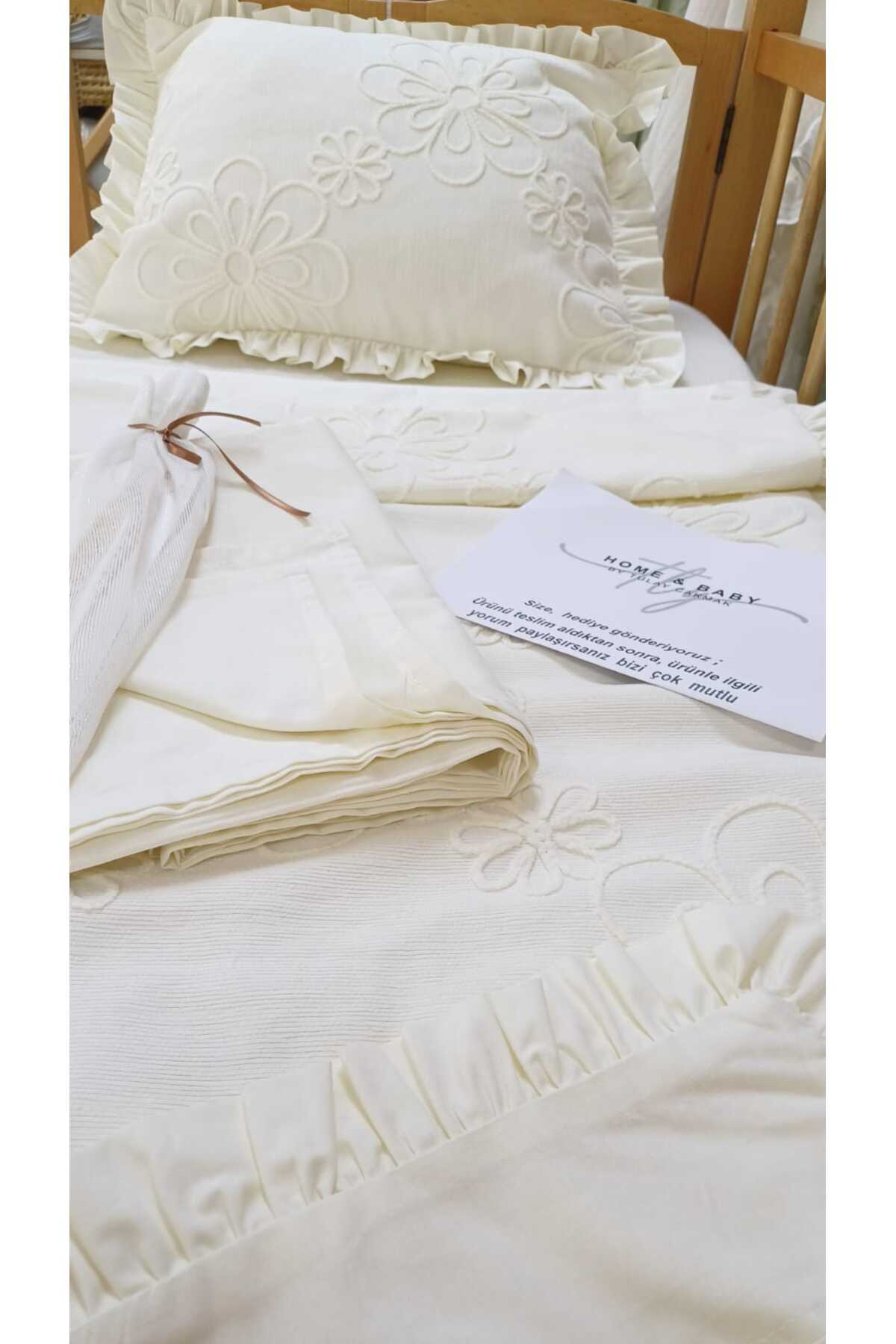 Tly Home Textiles Bahar Bebek Nevresim Takımı - 100 x 150 fotoğrafı 3 (önizleme)