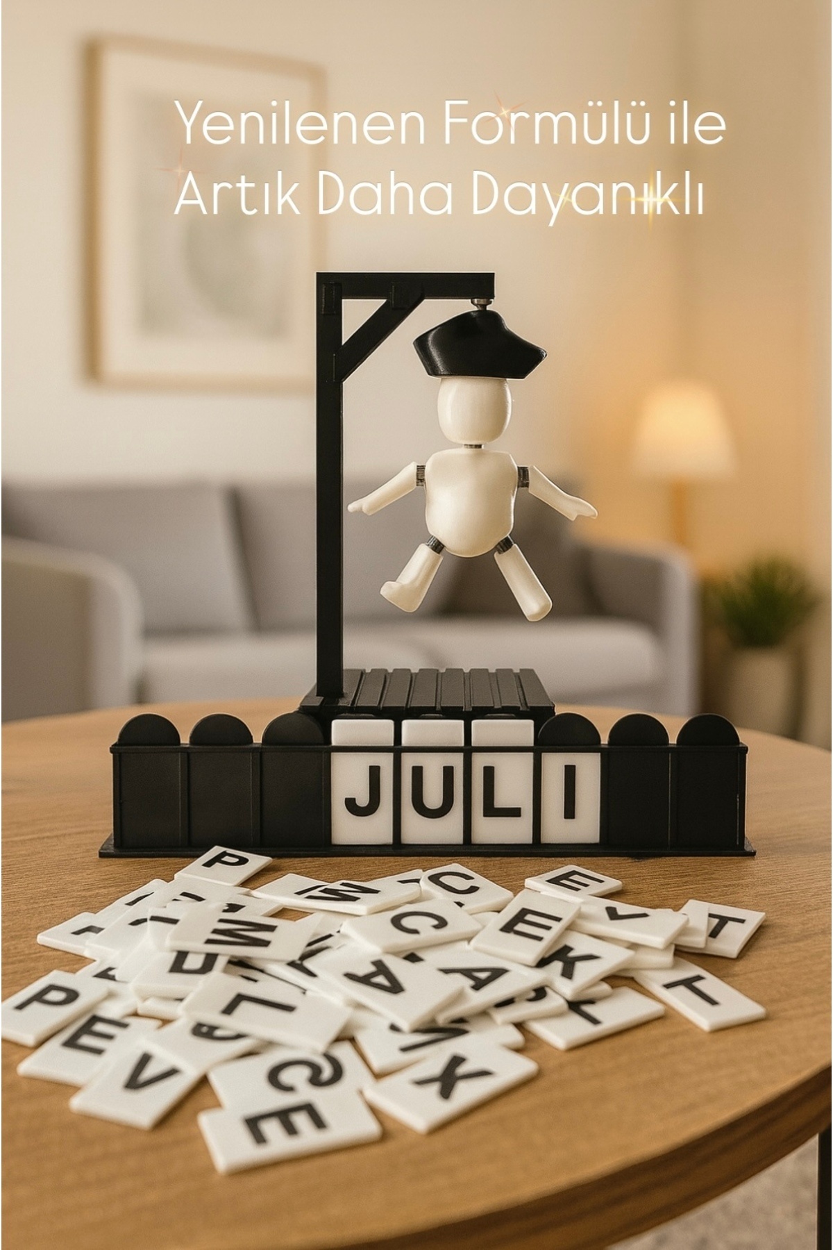 Dekor Adam Asmaca Oyunu - Eğlenceli Mıknatıslı